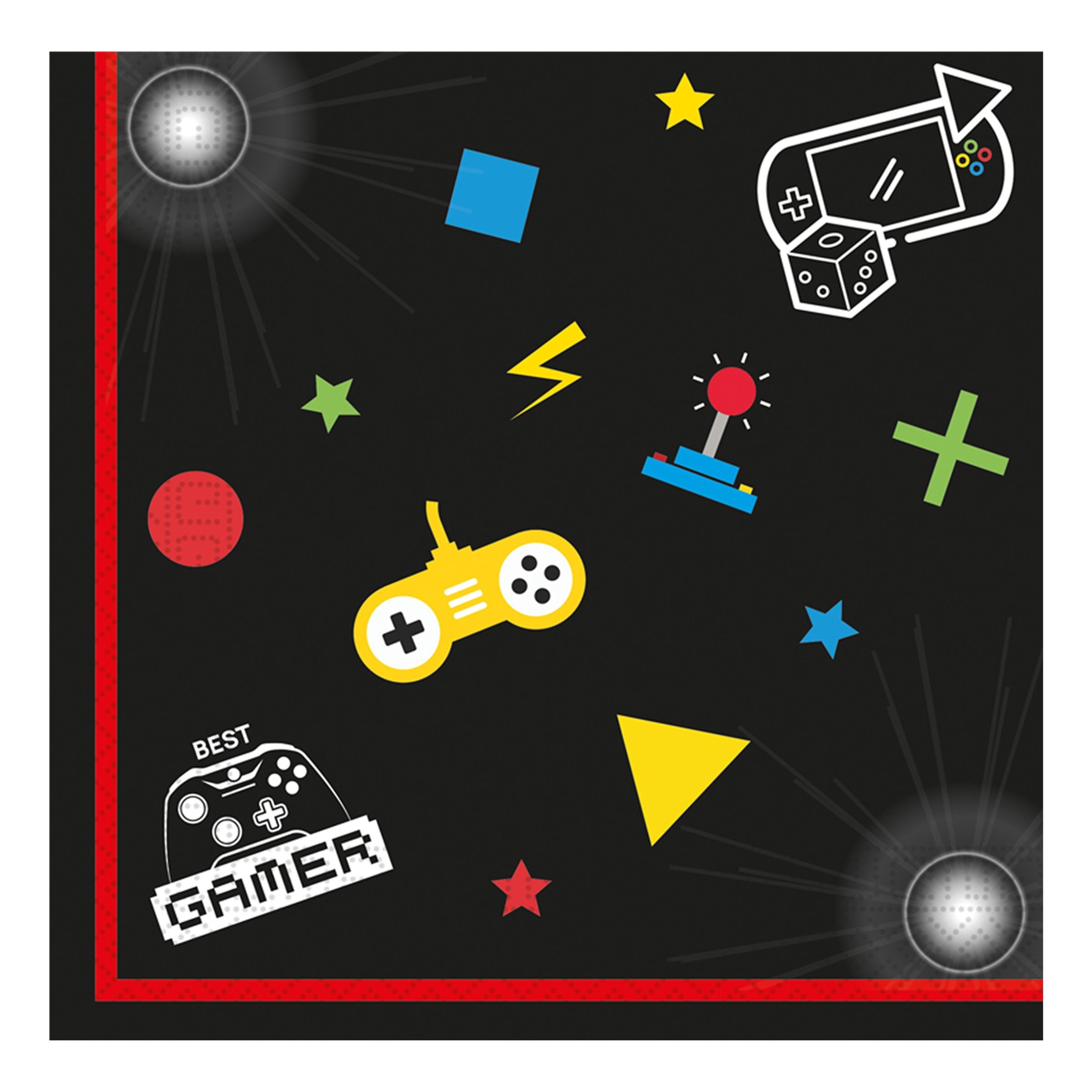 Läs mer om Servetter Gaming Party - 20-pack
