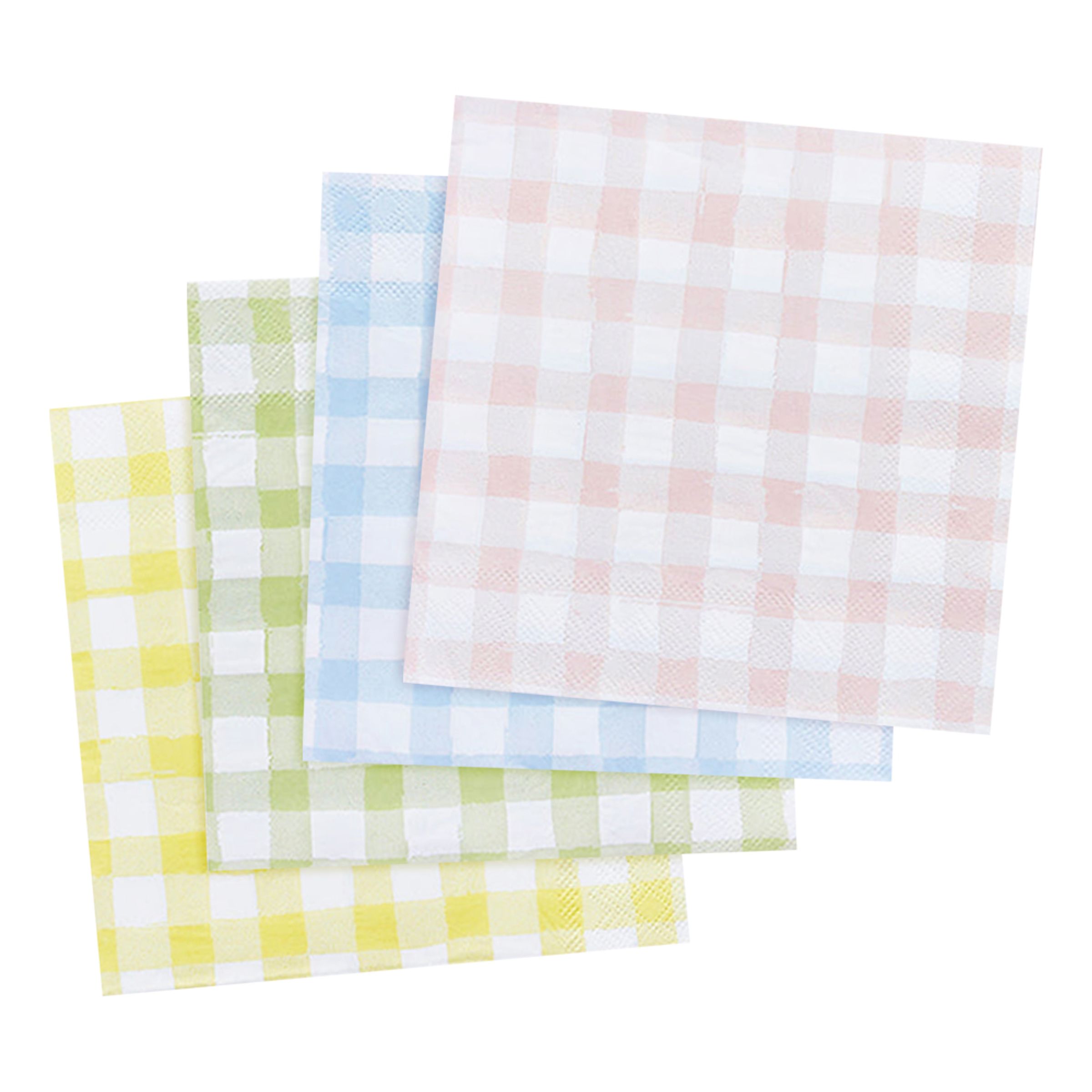 Servetter Gingham - 16-pack