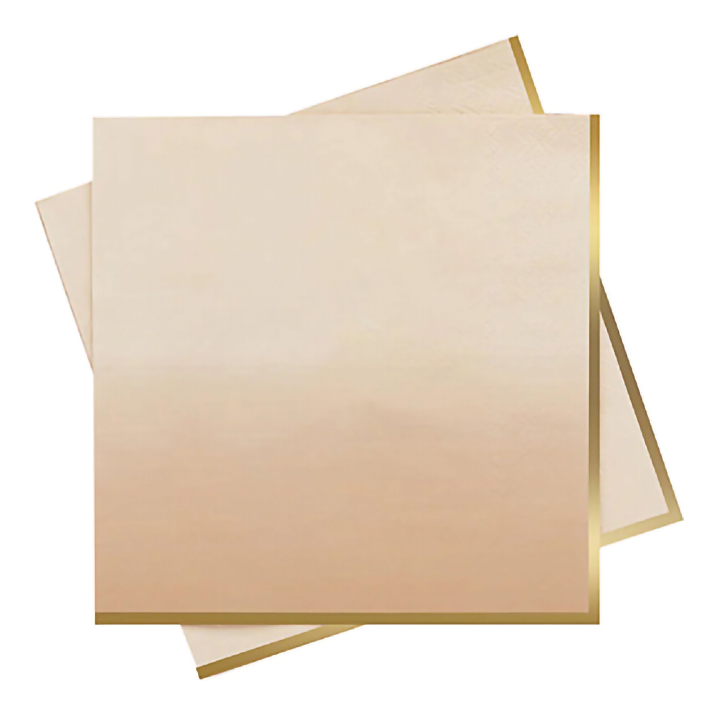 Servetter Guld/Persika Ombre - 16-pack | Hem - Festartiklar - Dukning - Servetter | Pryloteket