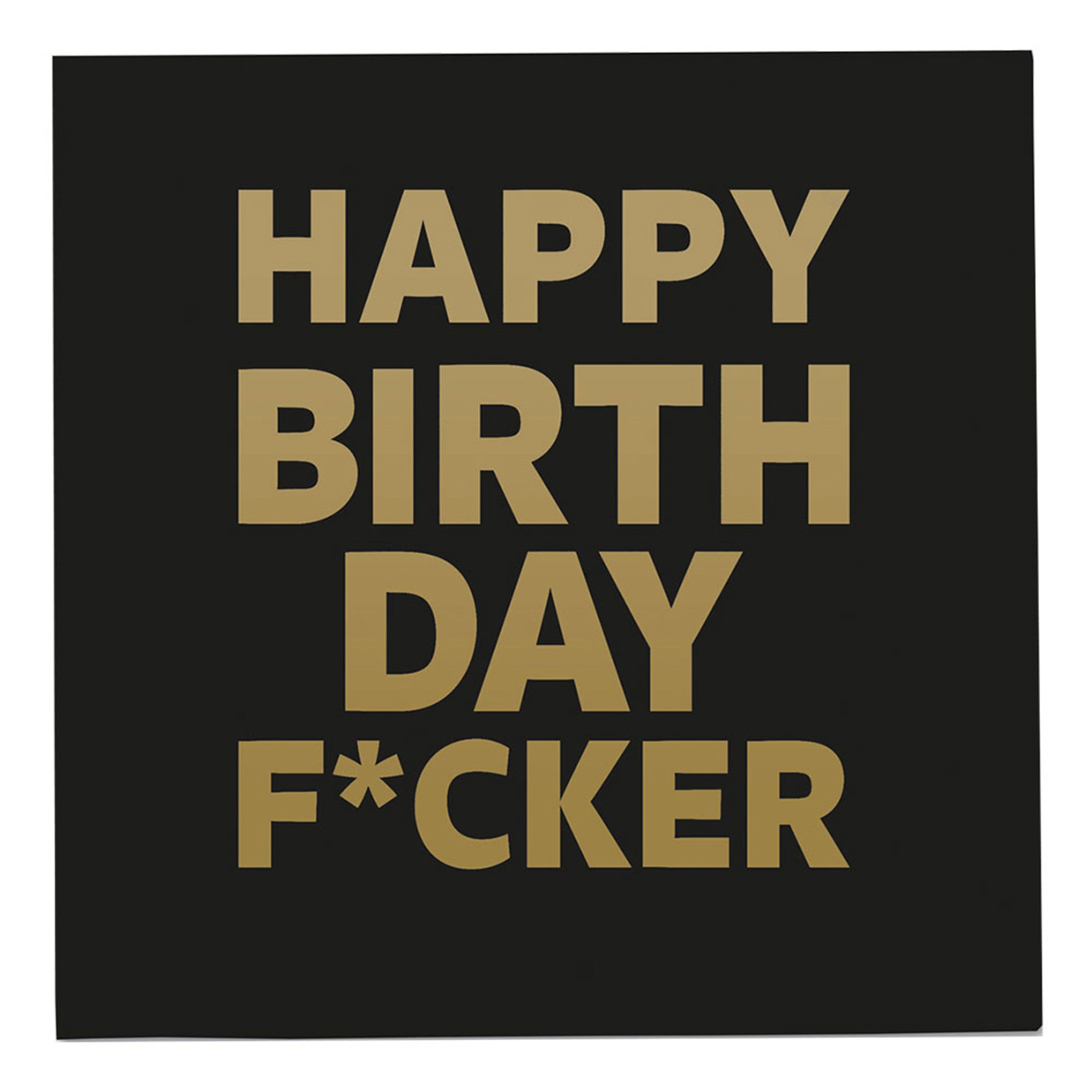 Servetter Happy Birthday F*cker - 20-pack