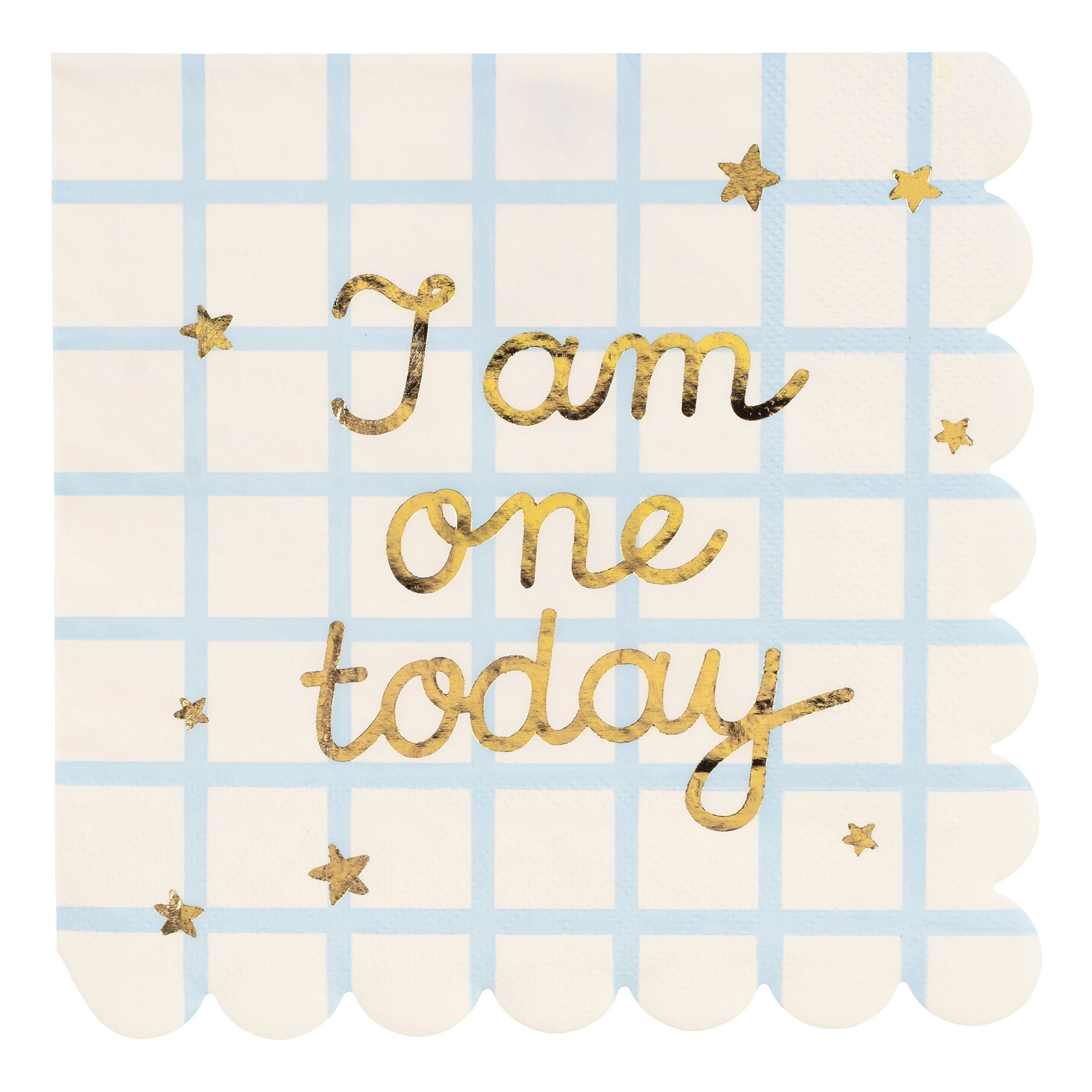 Servetter I Am One Today - 12-pack