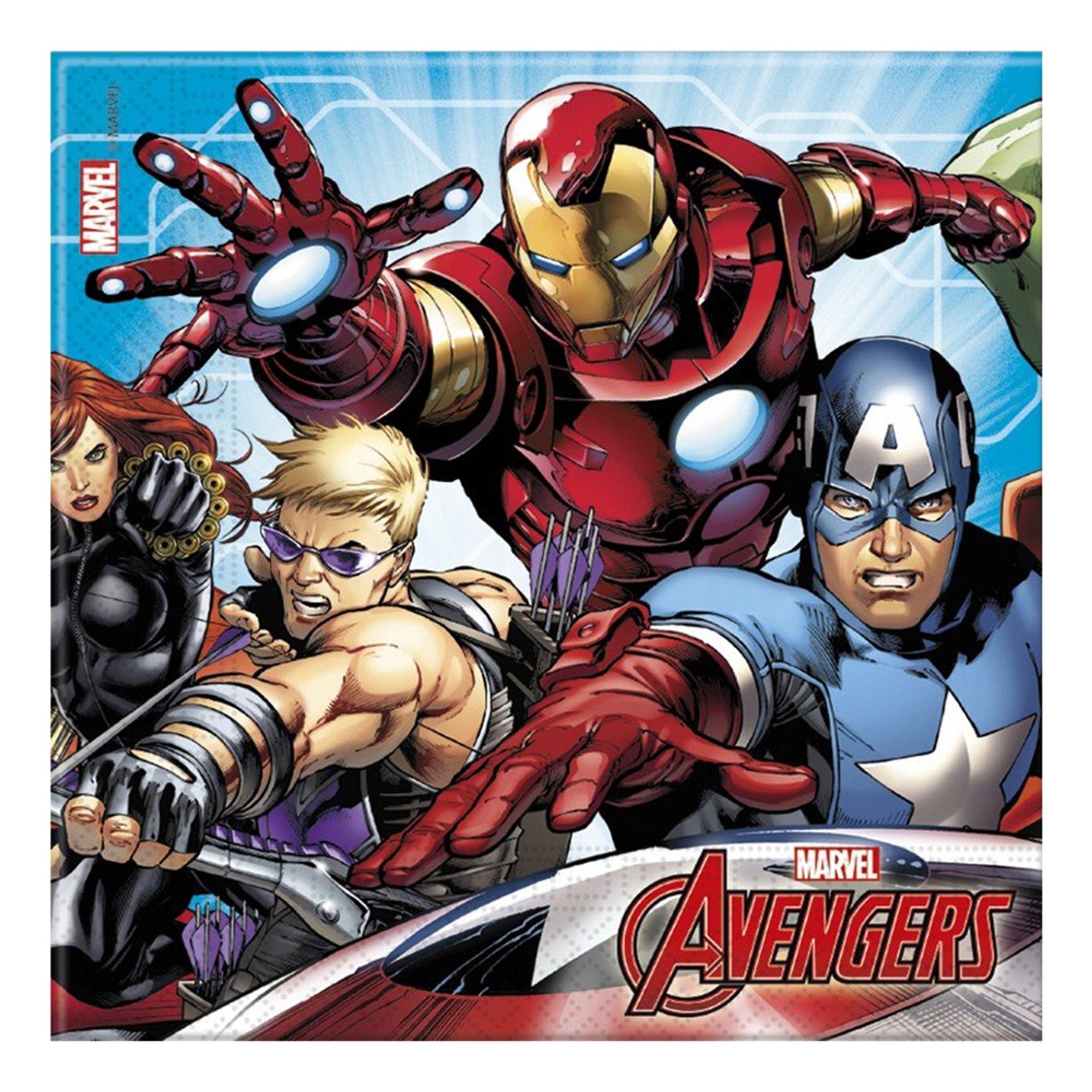 Servetter Mighty Avengers - 20-pack