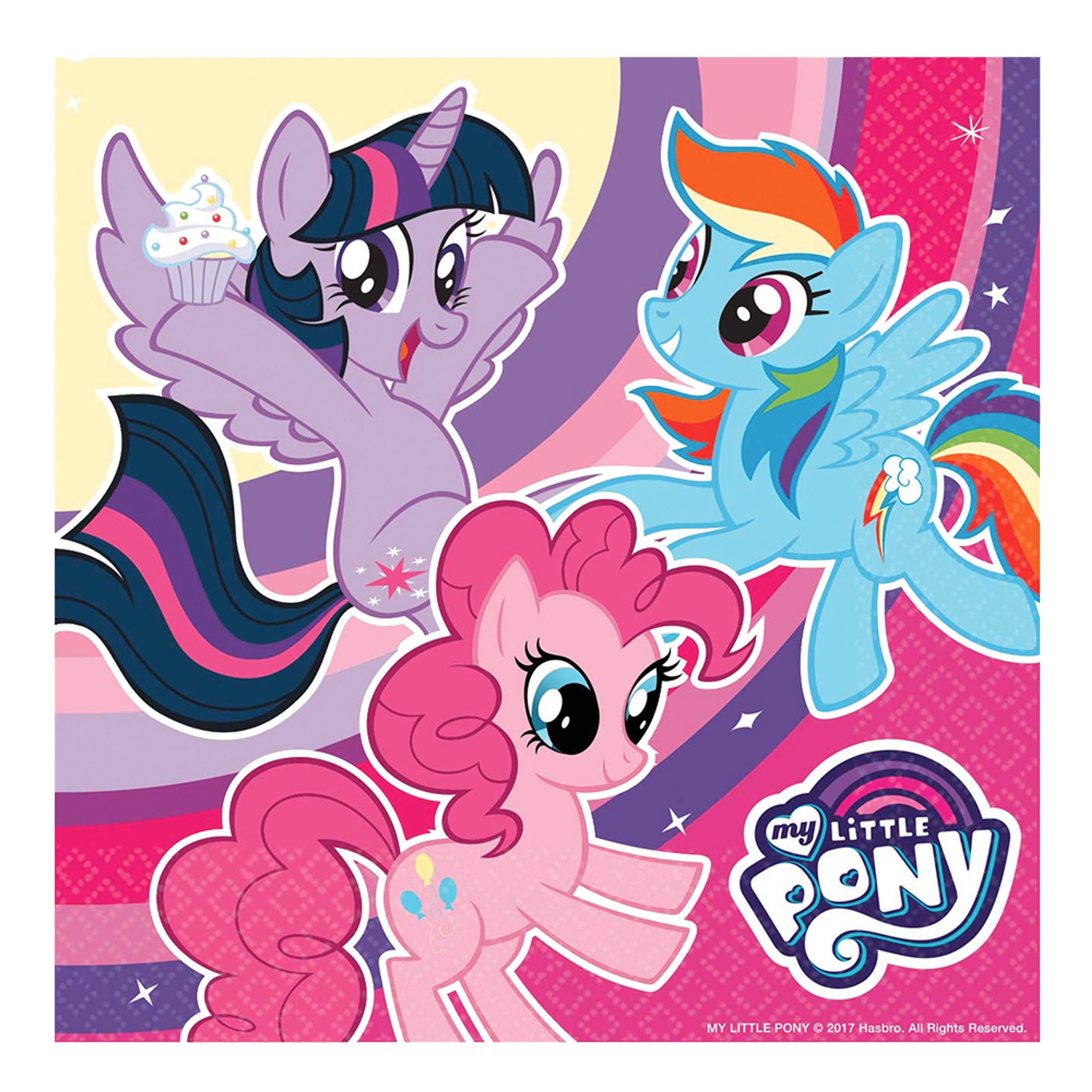 Läs mer om Servetter My Little Pony - 20-pack
