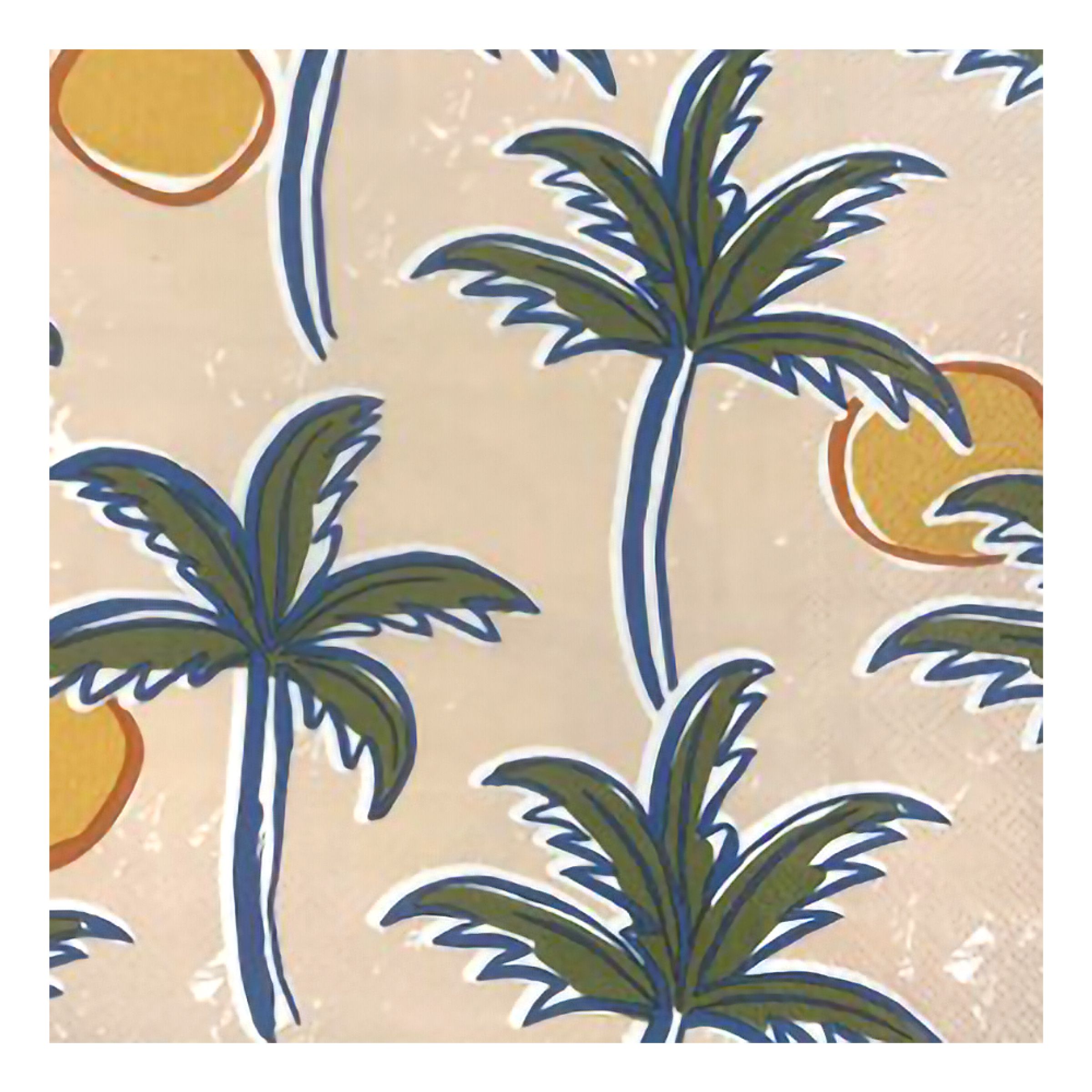 Servetter Palmer - 20-pack | Hem - Teman - Festteman - Sommarfest | Party Outlet