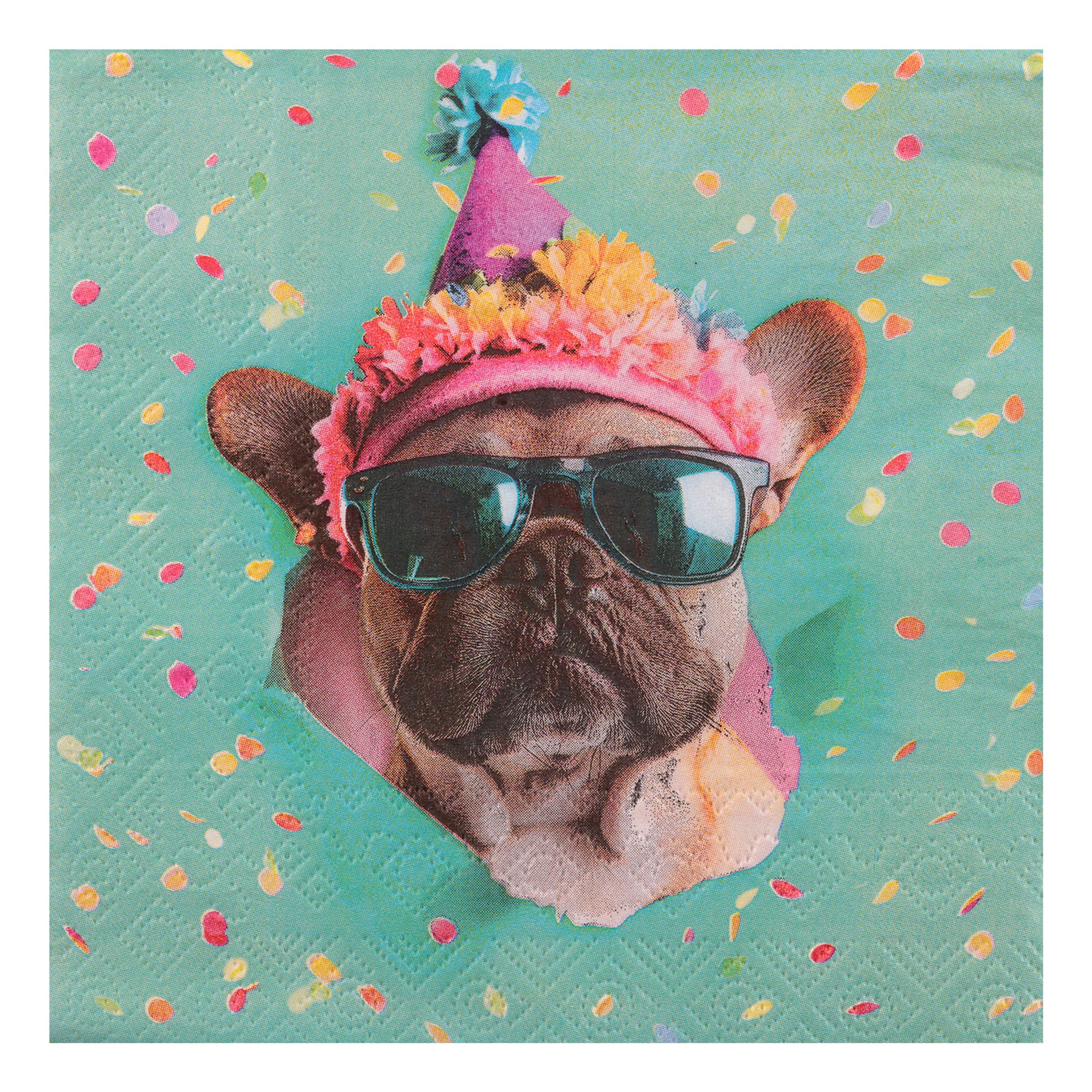 Servetter Party Hund - 12-pack | Hem - Festartiklar - Dukning - Servetter | Pryloteket