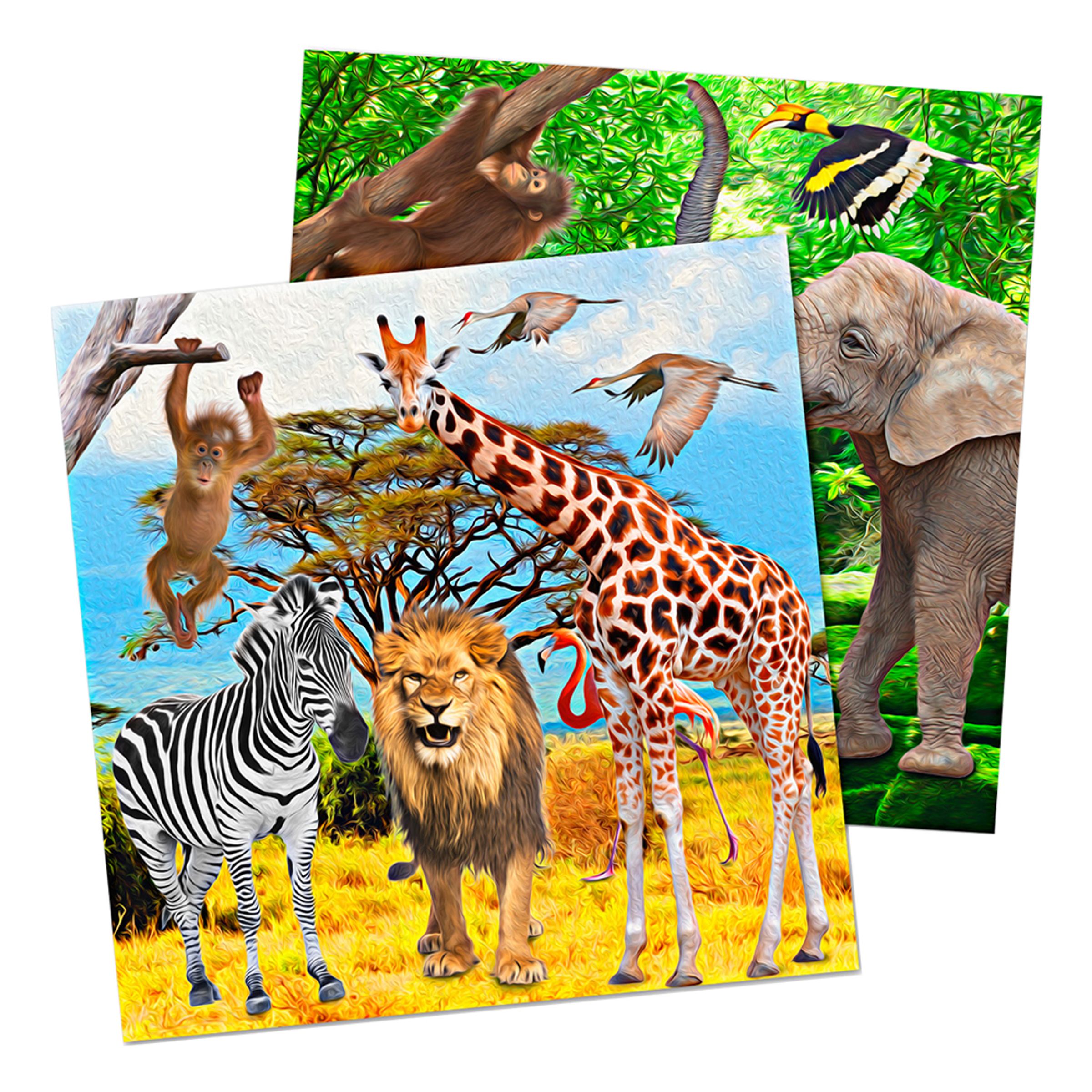 Läs mer om Servetter Safari Party - 20-pack