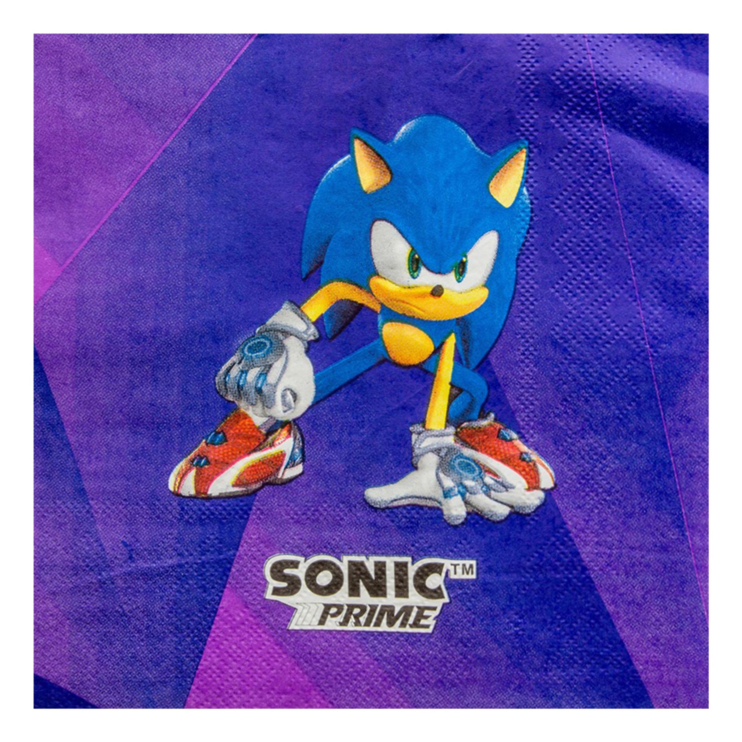 Servetter Sonic the Hedgehog - 20-pack | Hem//Festartiklar//Dukning//Servetter | PartyOutlet