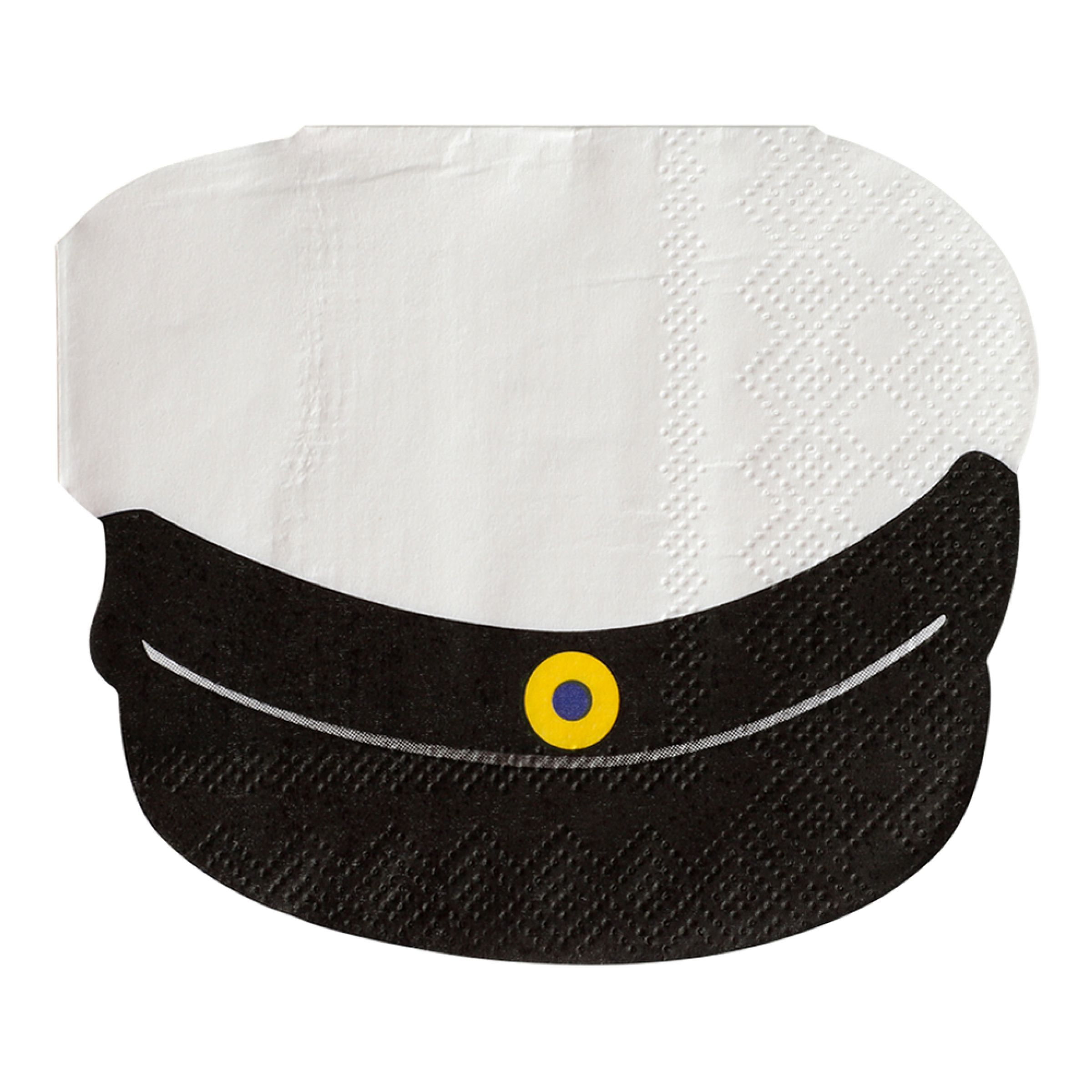 Servetter Studentmössa Stansade - 16-pack | Hem - Festartiklar - Dukning - Servetter | Pryloteket