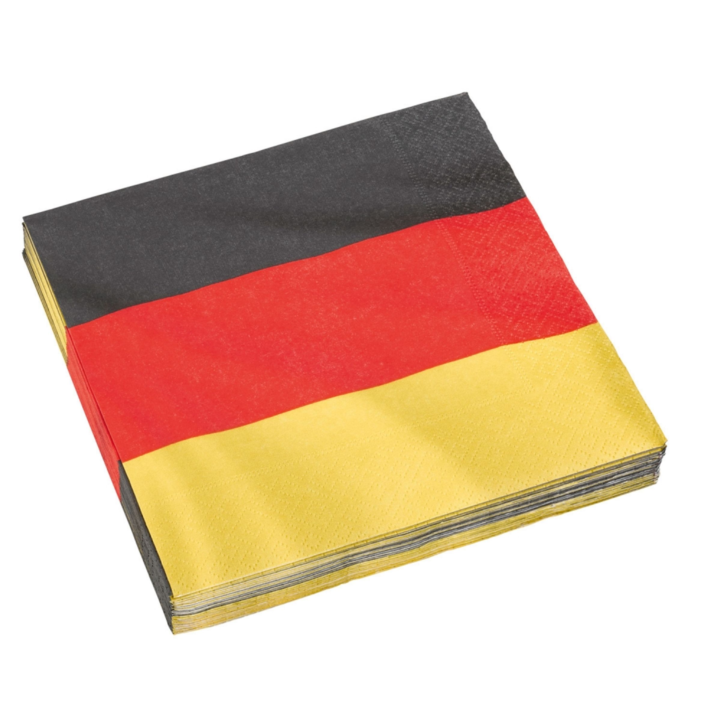 Läs mer om Servetter Tyskland - 20-pack