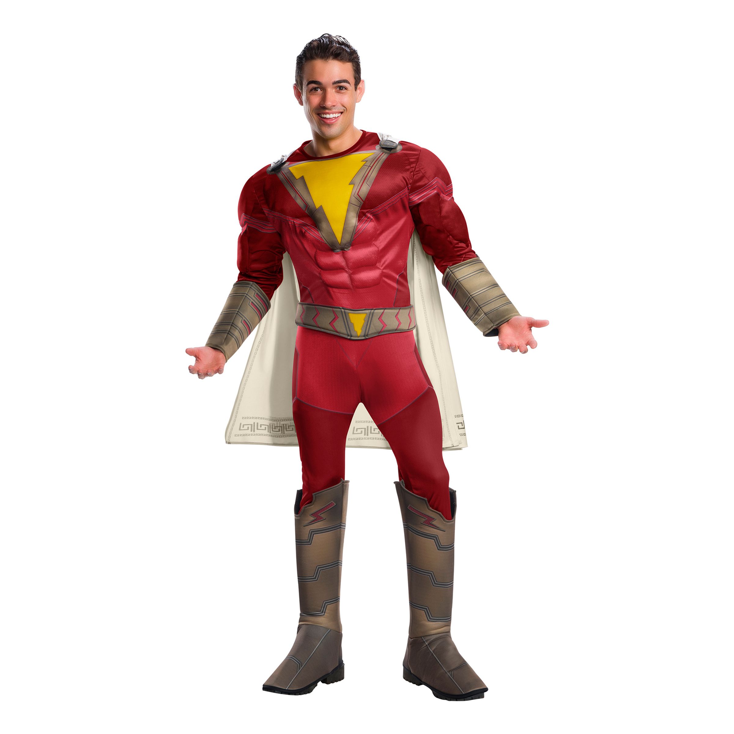 Shazam Deluxe Maskeraddräkt - Standard | Hem - Maskerad - Maskeraddräkter - Herrdräkter | Maskeradspecialisten