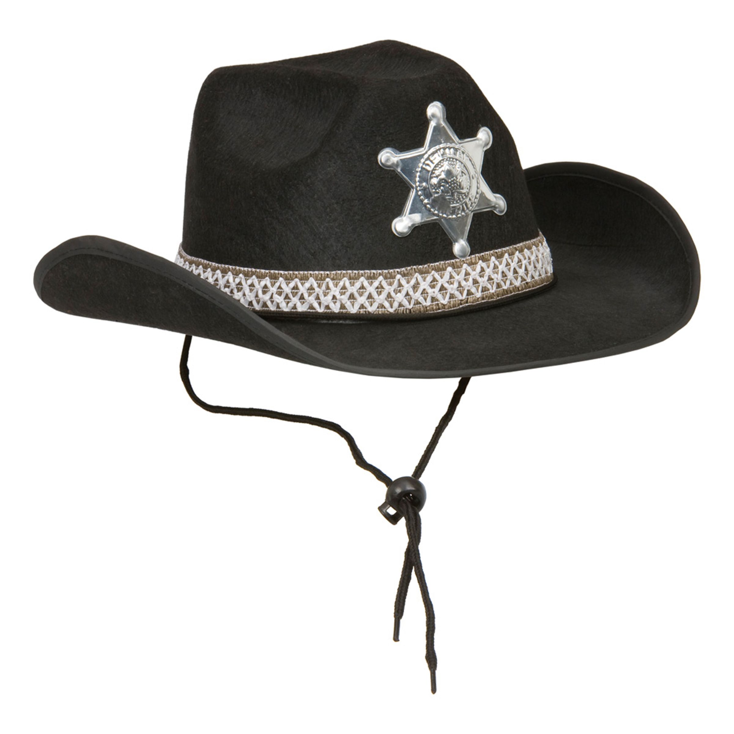 Läs mer om Sheriffhatt - One size