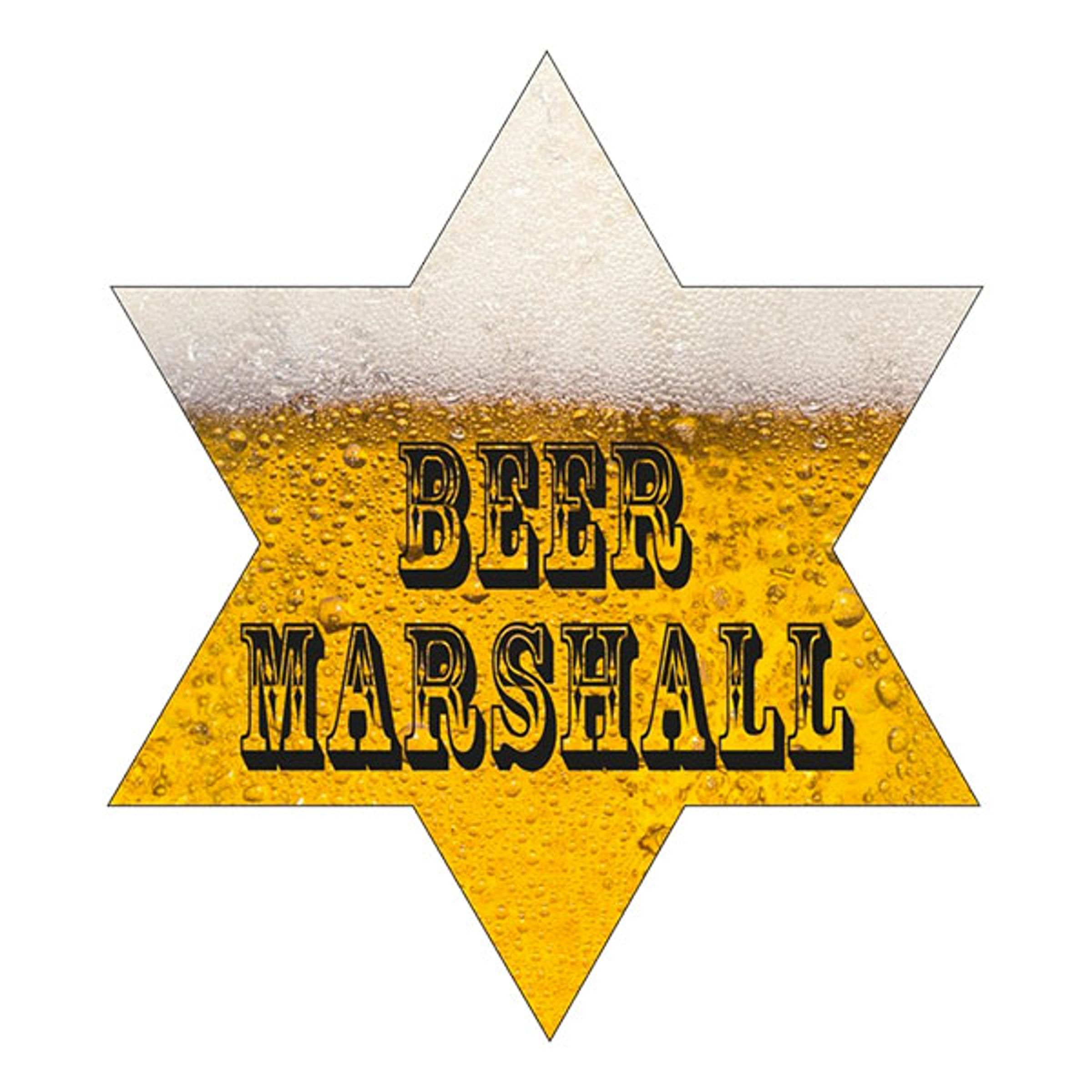 Sheriffstjärna Beer Marshall