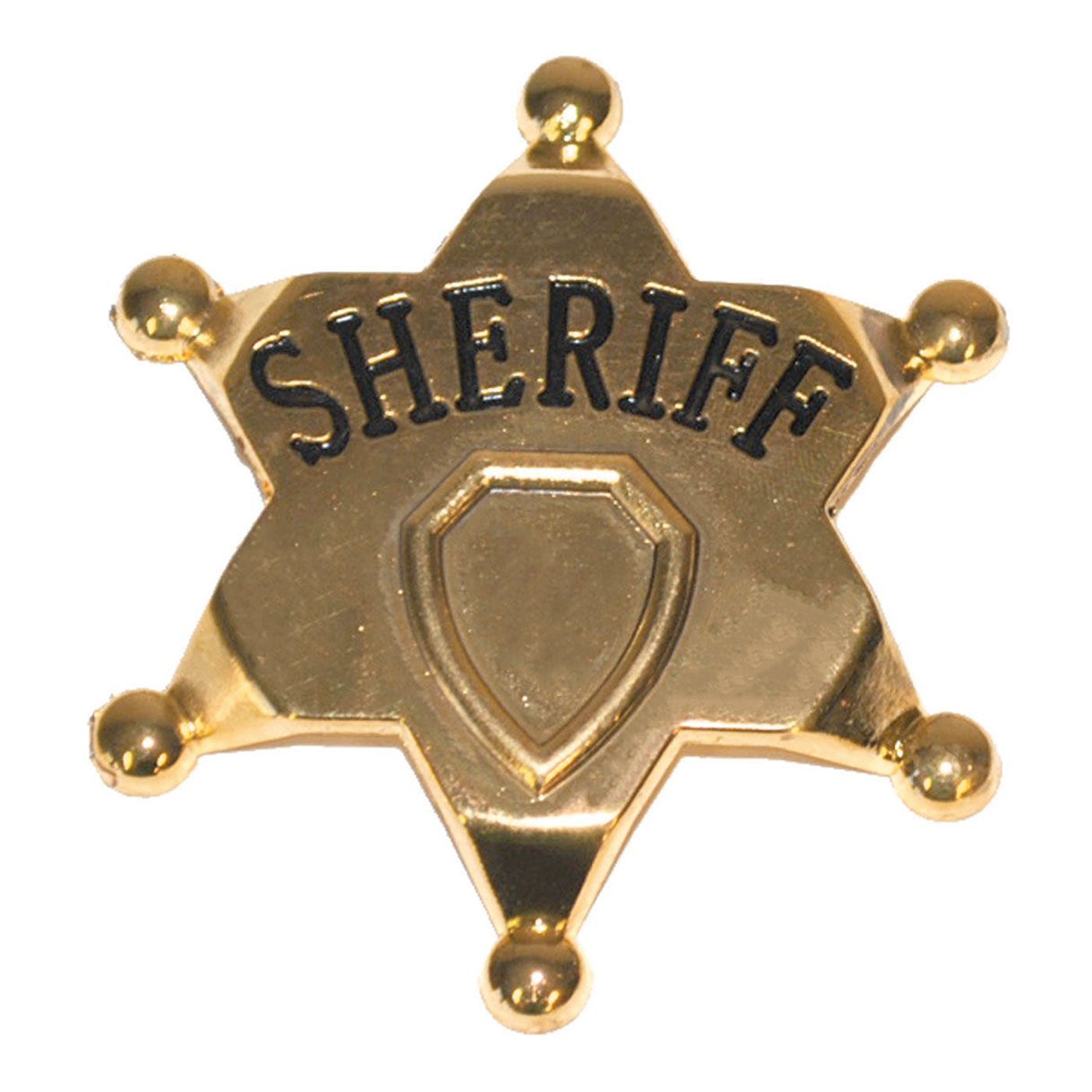 Läs mer om Sheriffstjärna i Metall