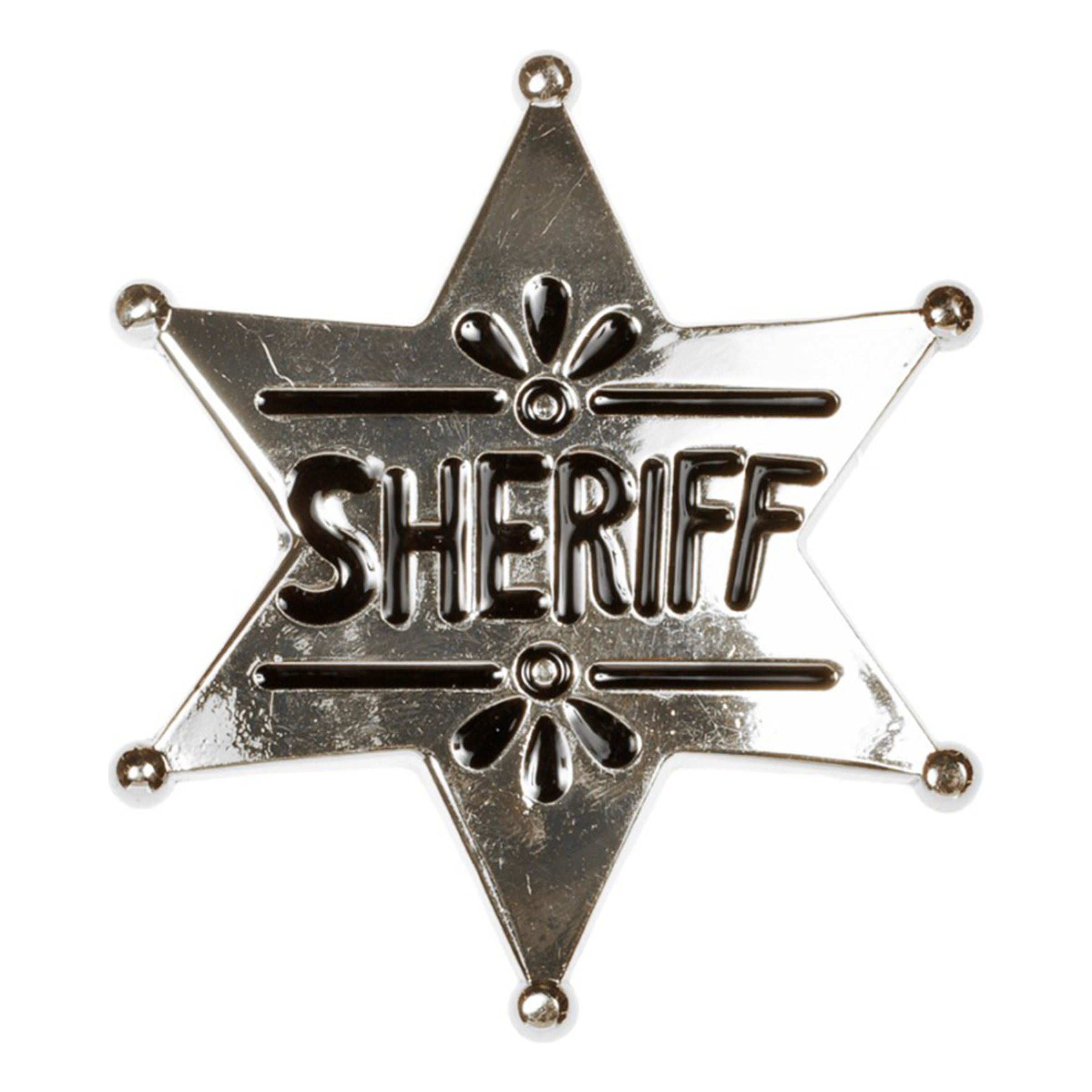 Sheriffstjärna Silver