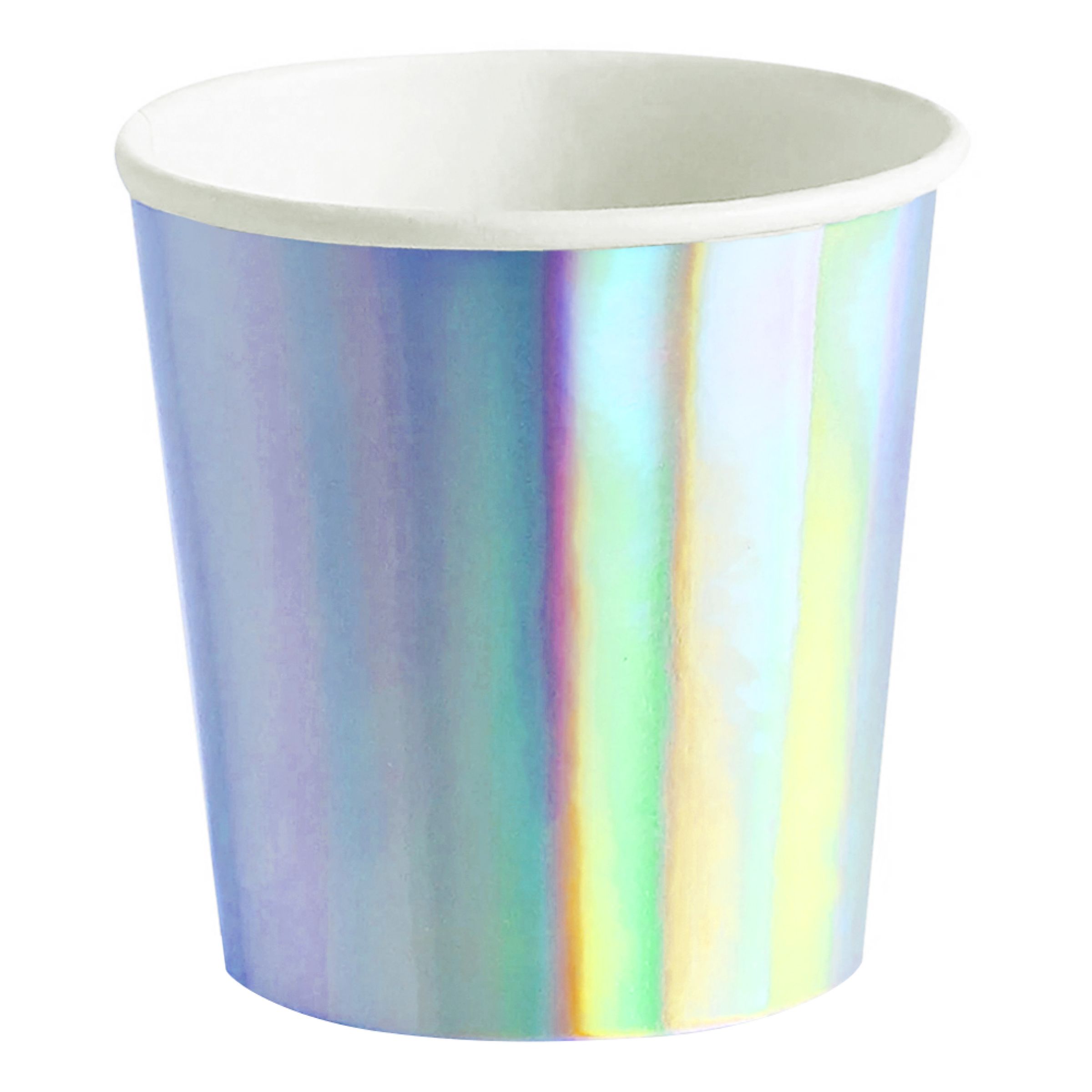 Shotglas i Papp Färgskimrande - 10-pack