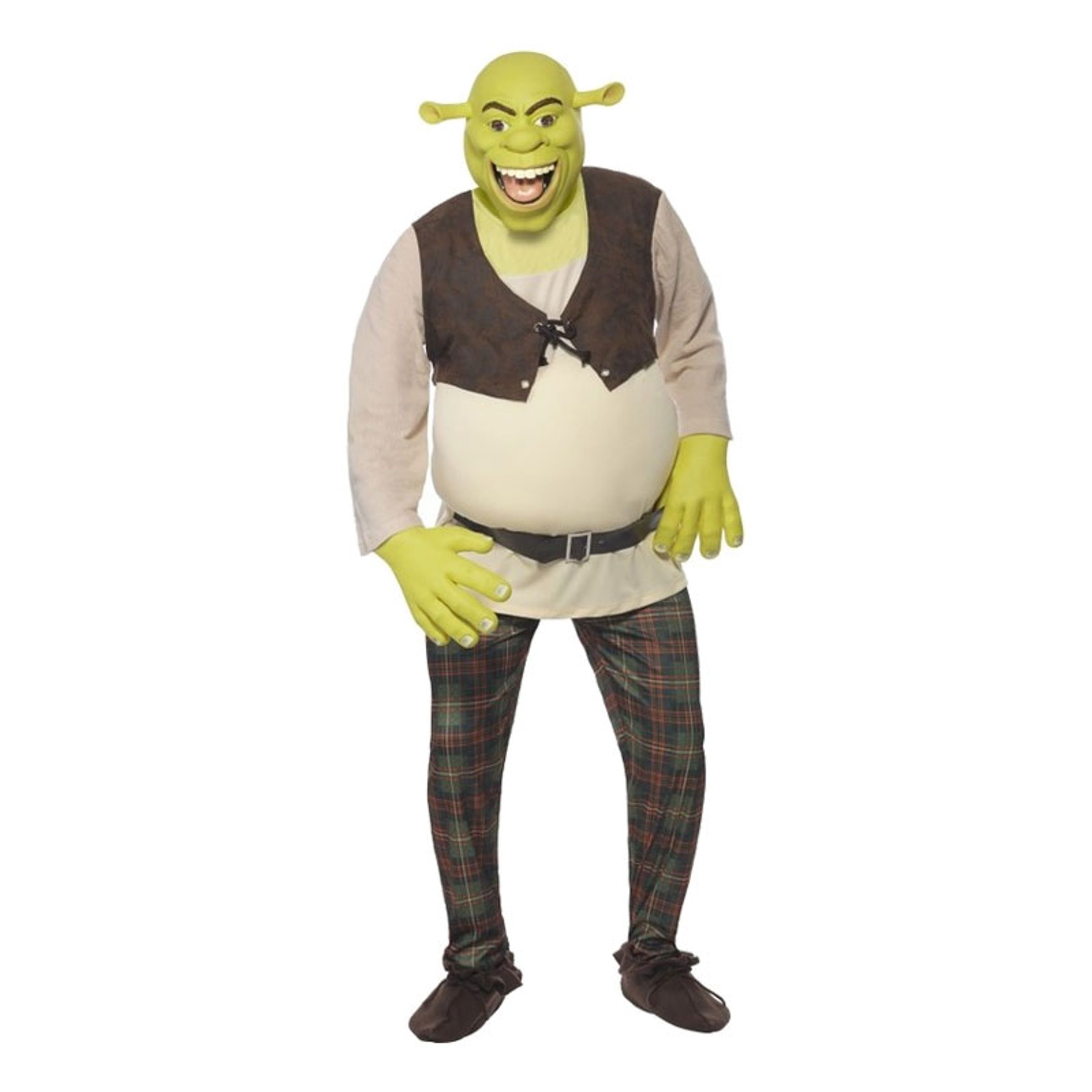 Läs mer om Shrek Maskeraddräkt - Medium