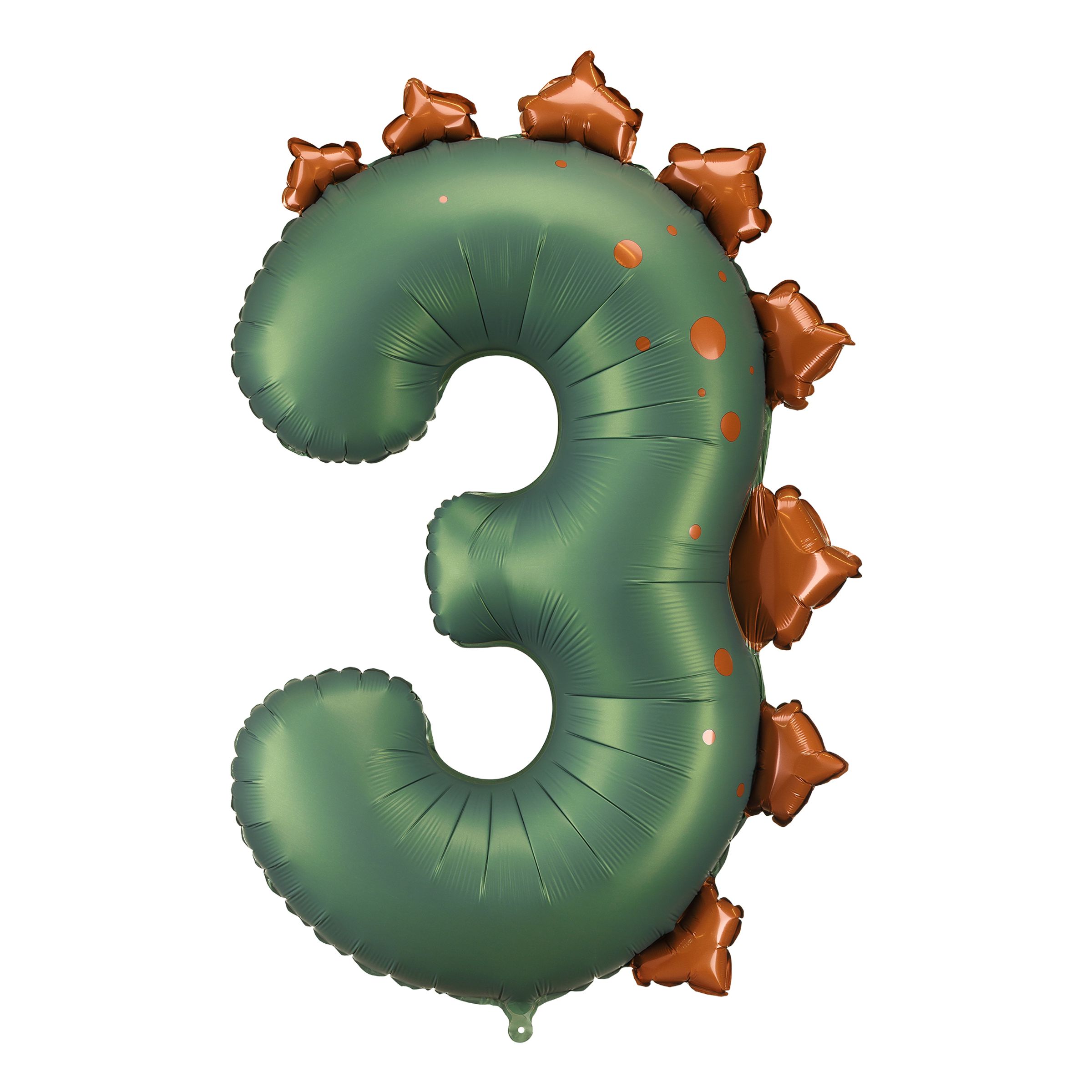 Sifferballong Dinosaurie - Siffra 3 | Hem - Festartiklar - Ballonger - Folieballonger | Party Outlet