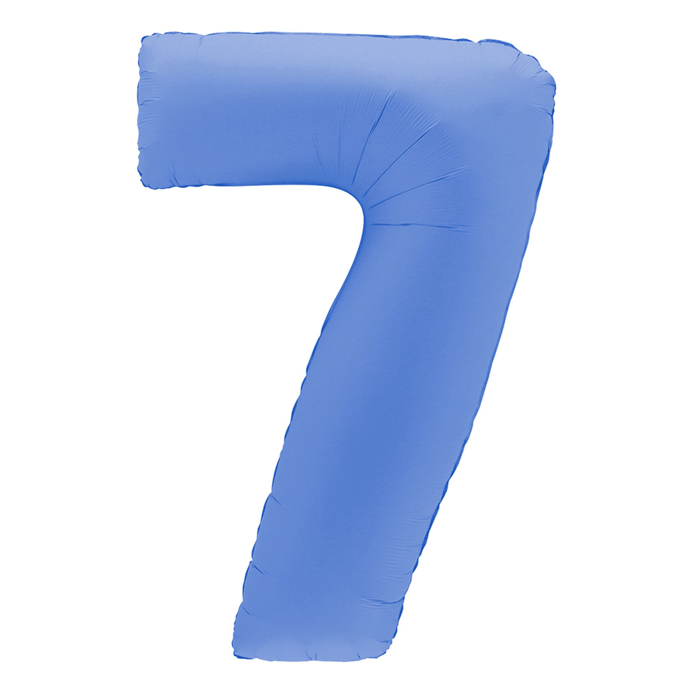Sifferballong Lotus Blue - Siffra 7 | Hem - Festartiklar - Ballonger - Folieballonger | Pryloteket