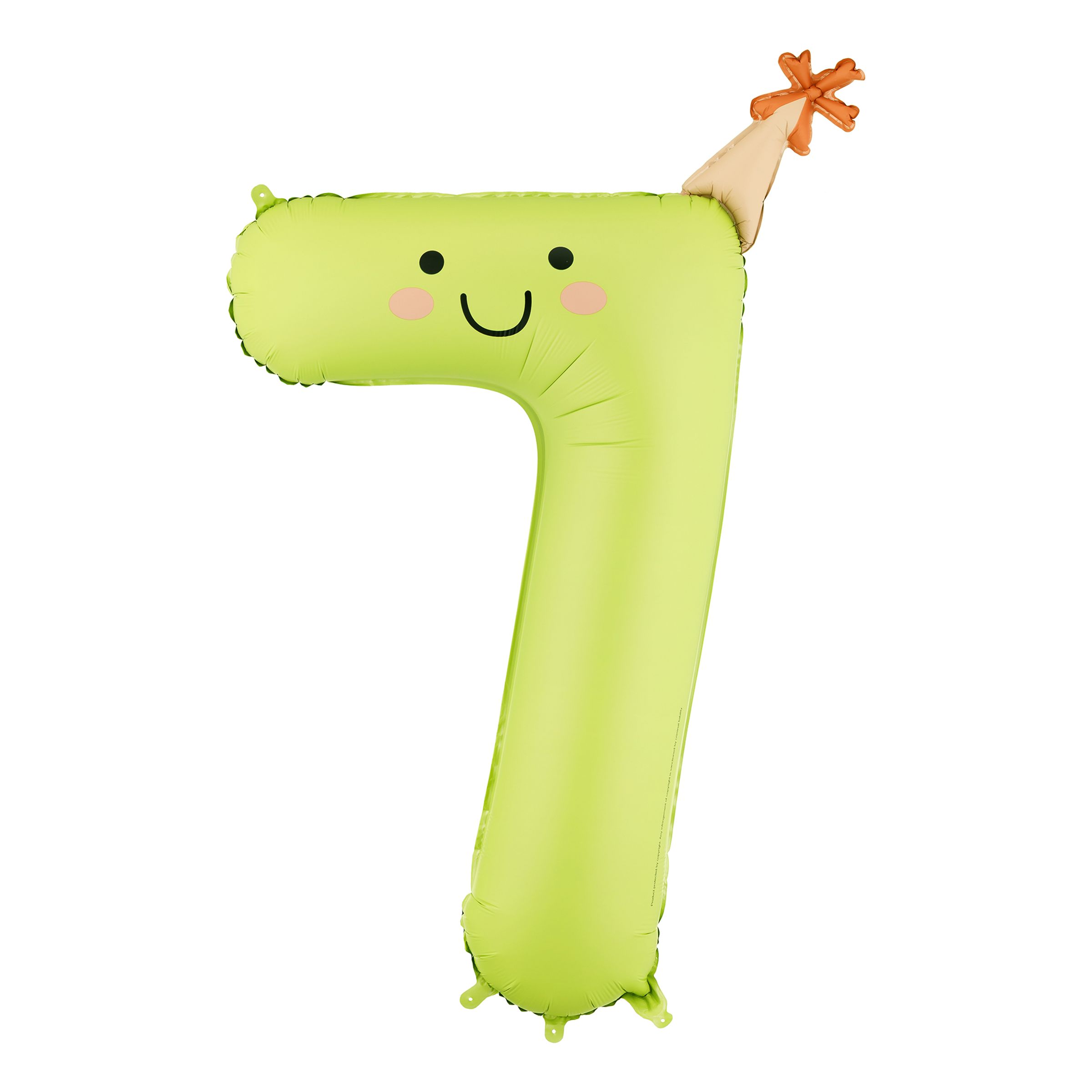 Sifferballong Partyhatt - Siffra 7 | Hem - Festartiklar - Ballonger - Folieballonger | Pryloteket