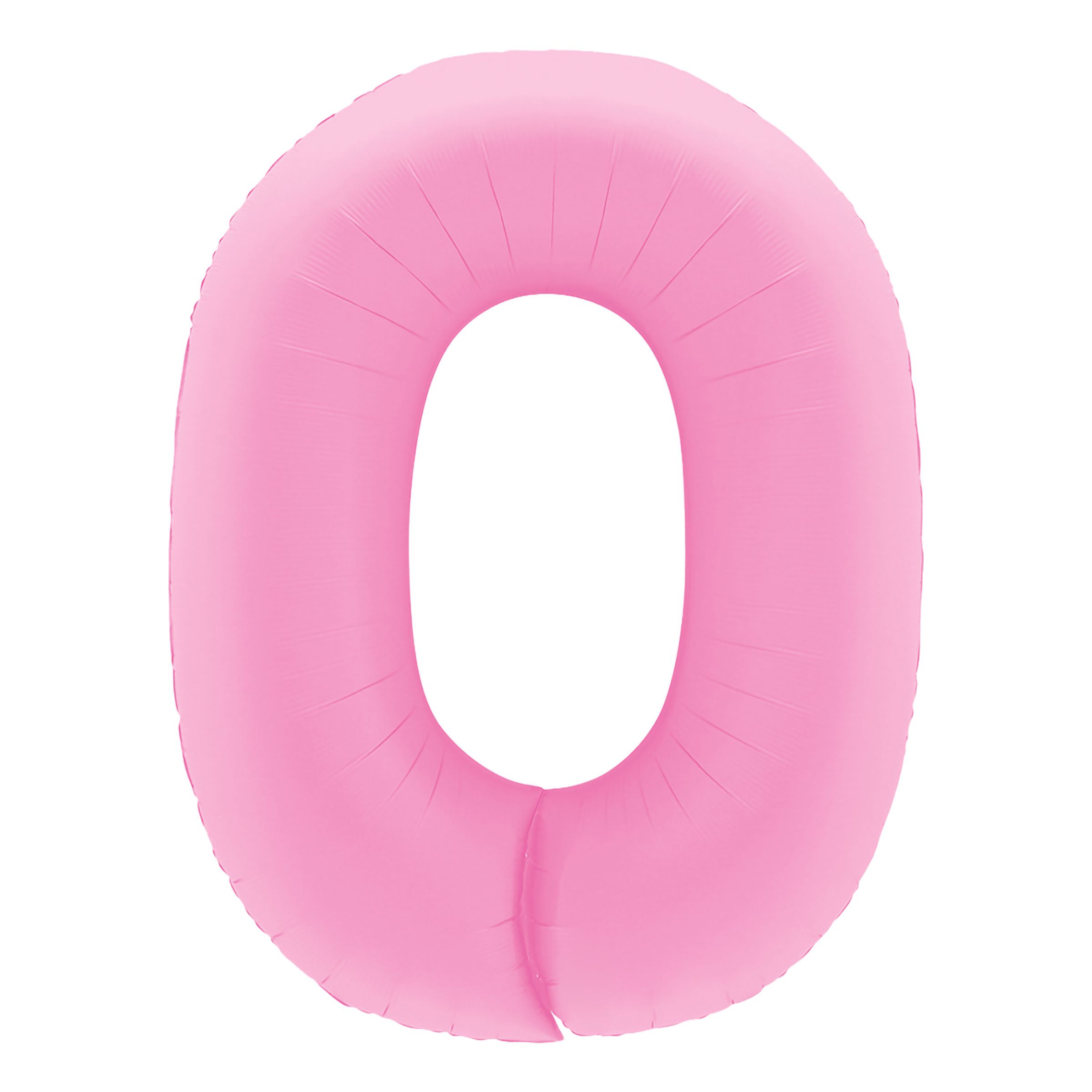 Sifferballong Sakura Pink - Siffra 0 | Hem - Festartiklar - Ballonger - Folieballonger | Pryloteket