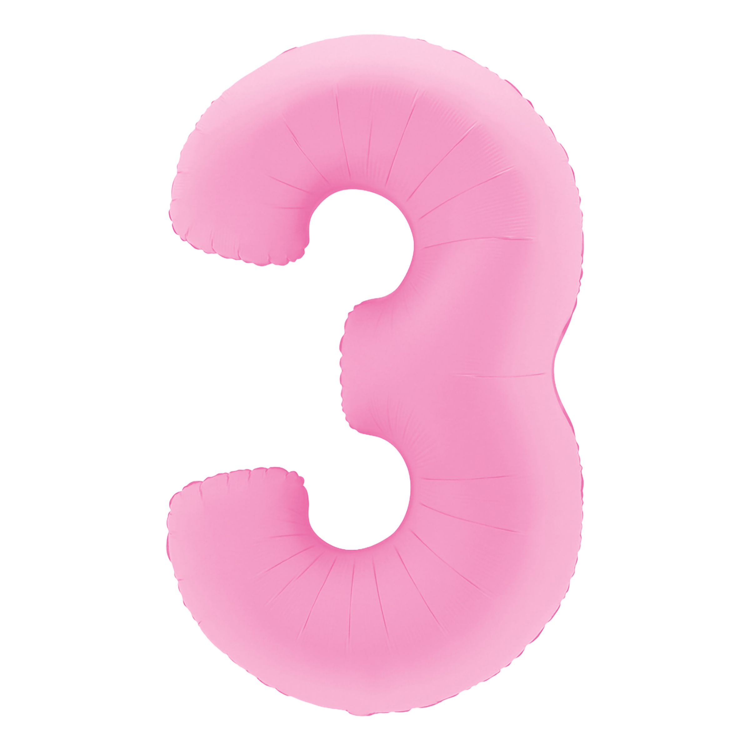 Sifferballong Sakura Pink - Siffra 3 | Hem - Festartiklar - Ballonger - Folieballonger | Pryloteket