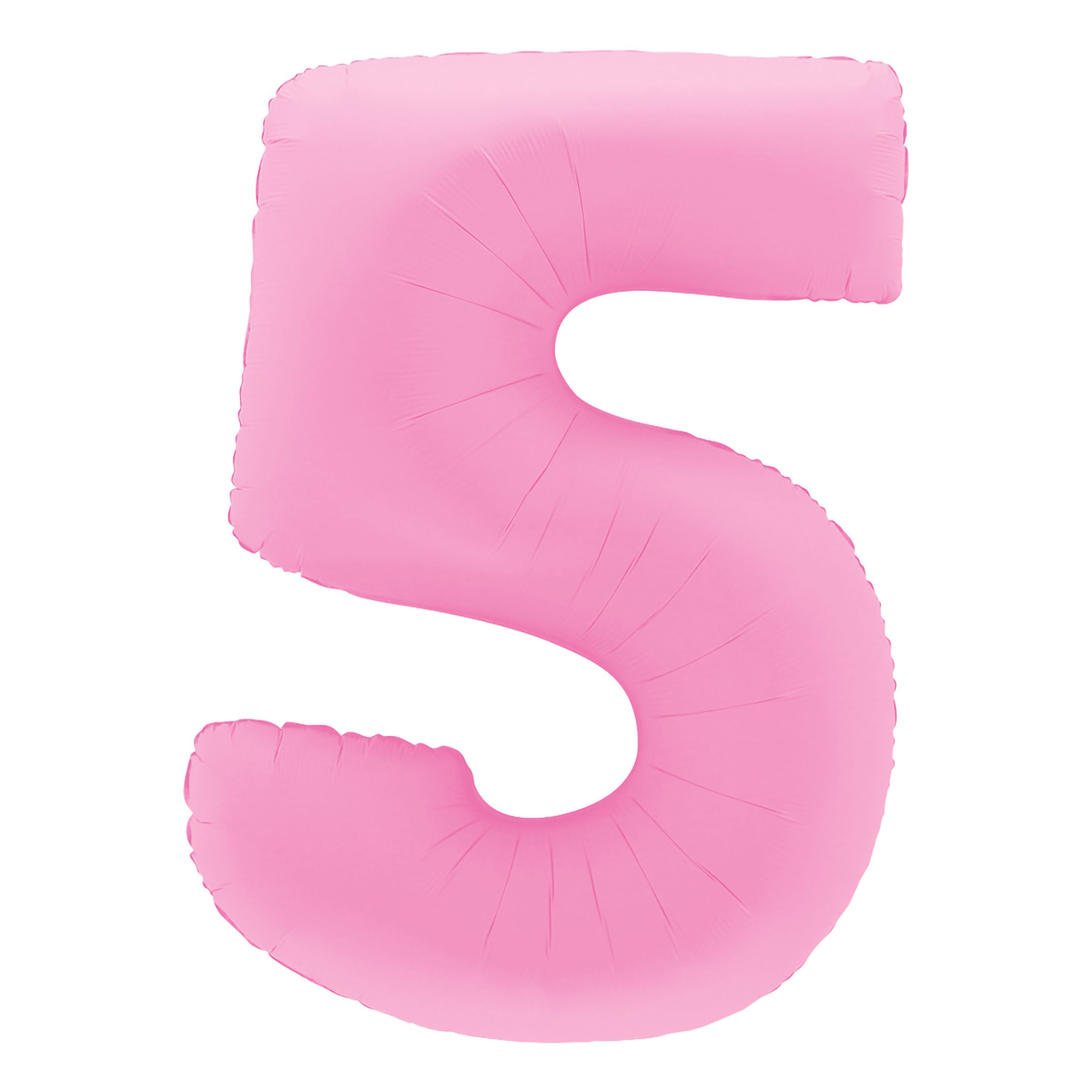 Sifferballong Sakura Pink - Siffra 5 | Hem - Festartiklar - Ballonger - Folieballonger | Pryloteket
