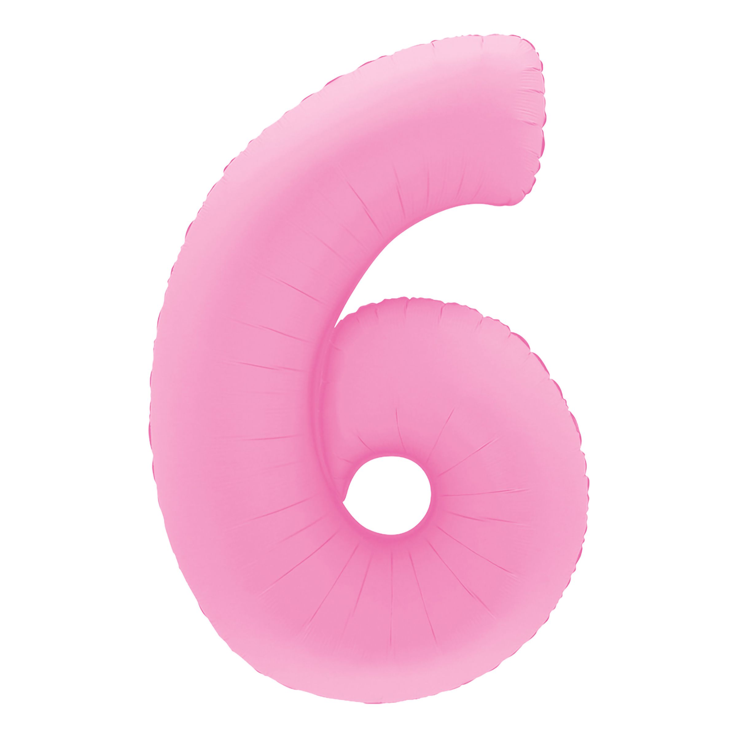Sifferballong Sakura Pink - Siffra 6 | Hem - Festartiklar - Ballonger - Folieballonger | Pryloteket