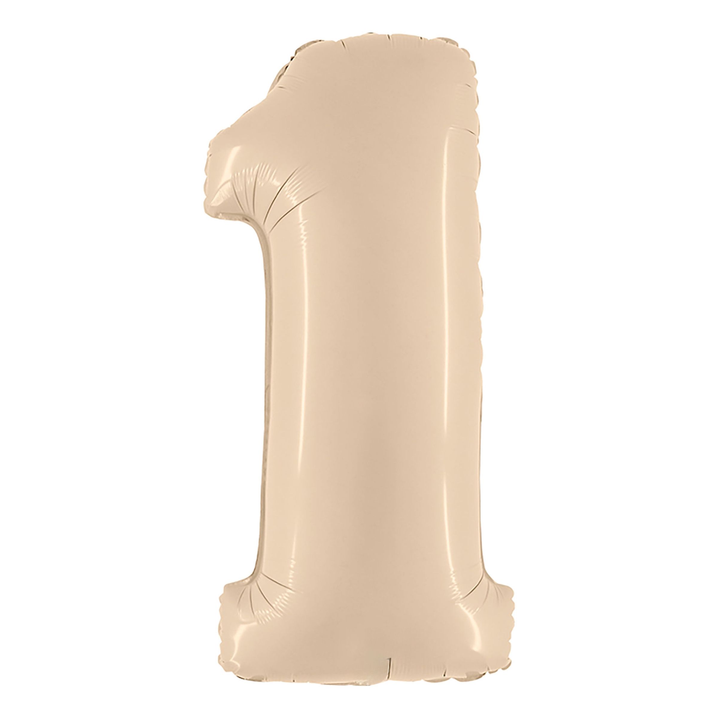 Sifferballong Satin Cream - Siffra 1