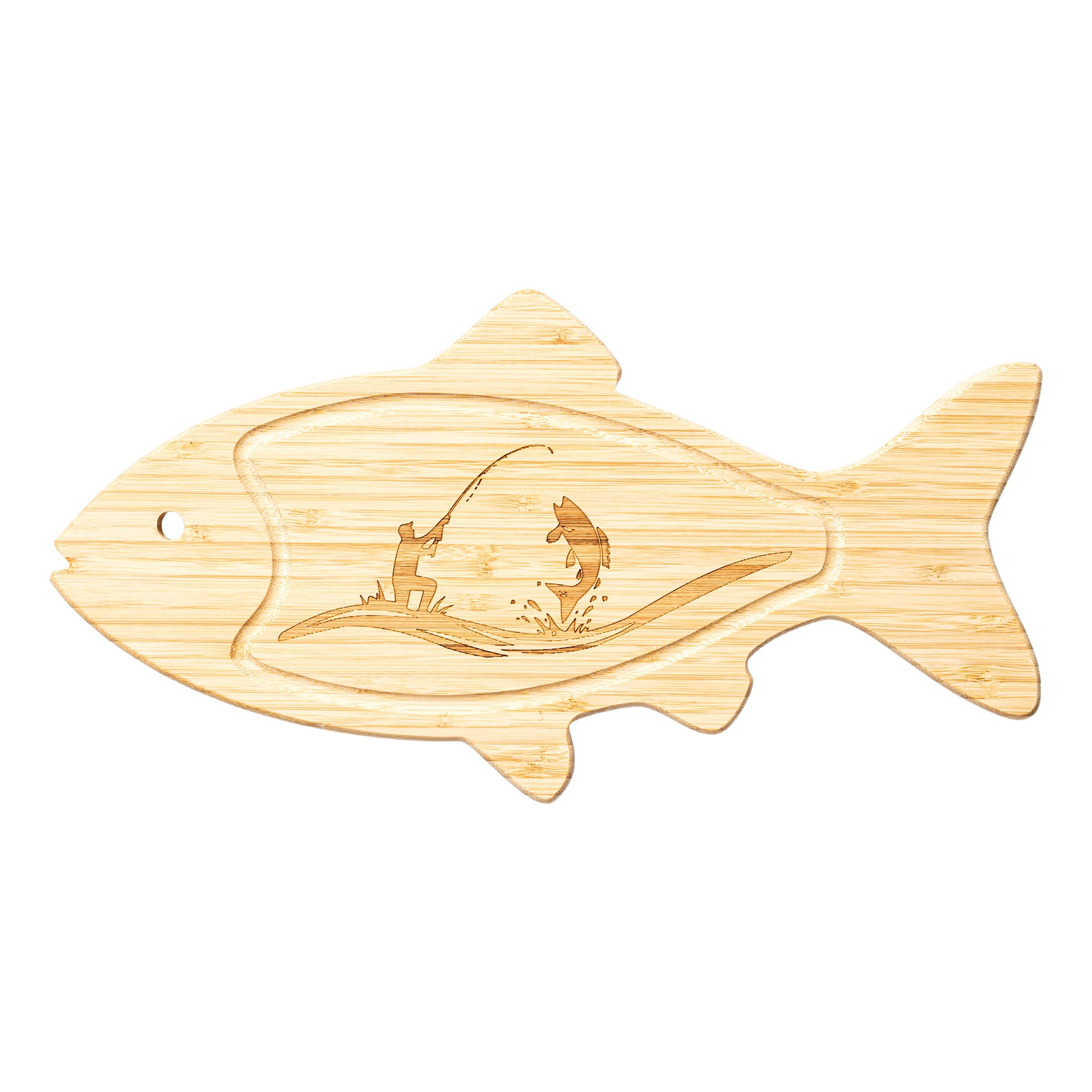 Skärbräda i Bambu Fisk | Hem - Roliga Prylar - Hem & Hushåll - Till Köket | Pryloteket