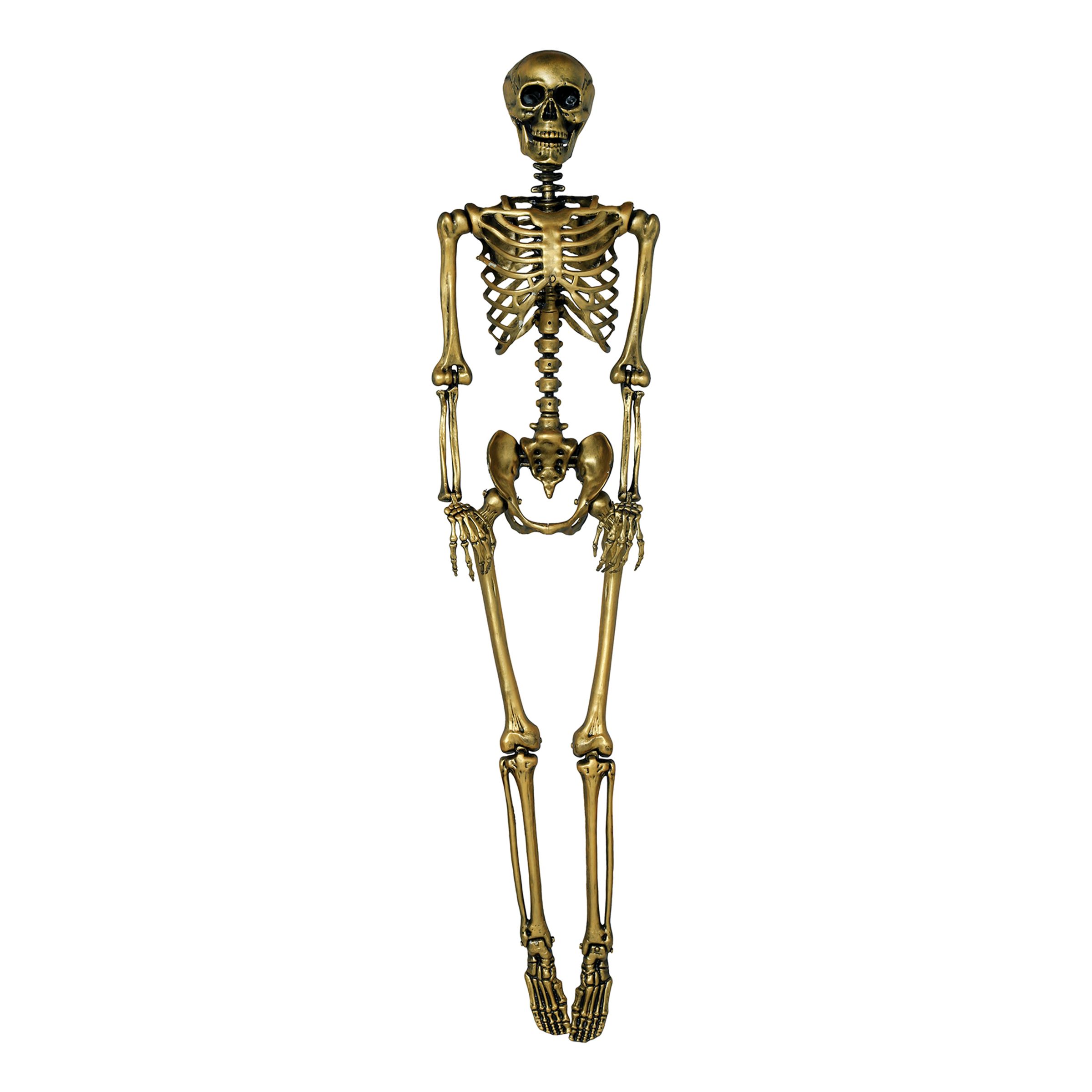 Skelet Guld Prop - 160 cm