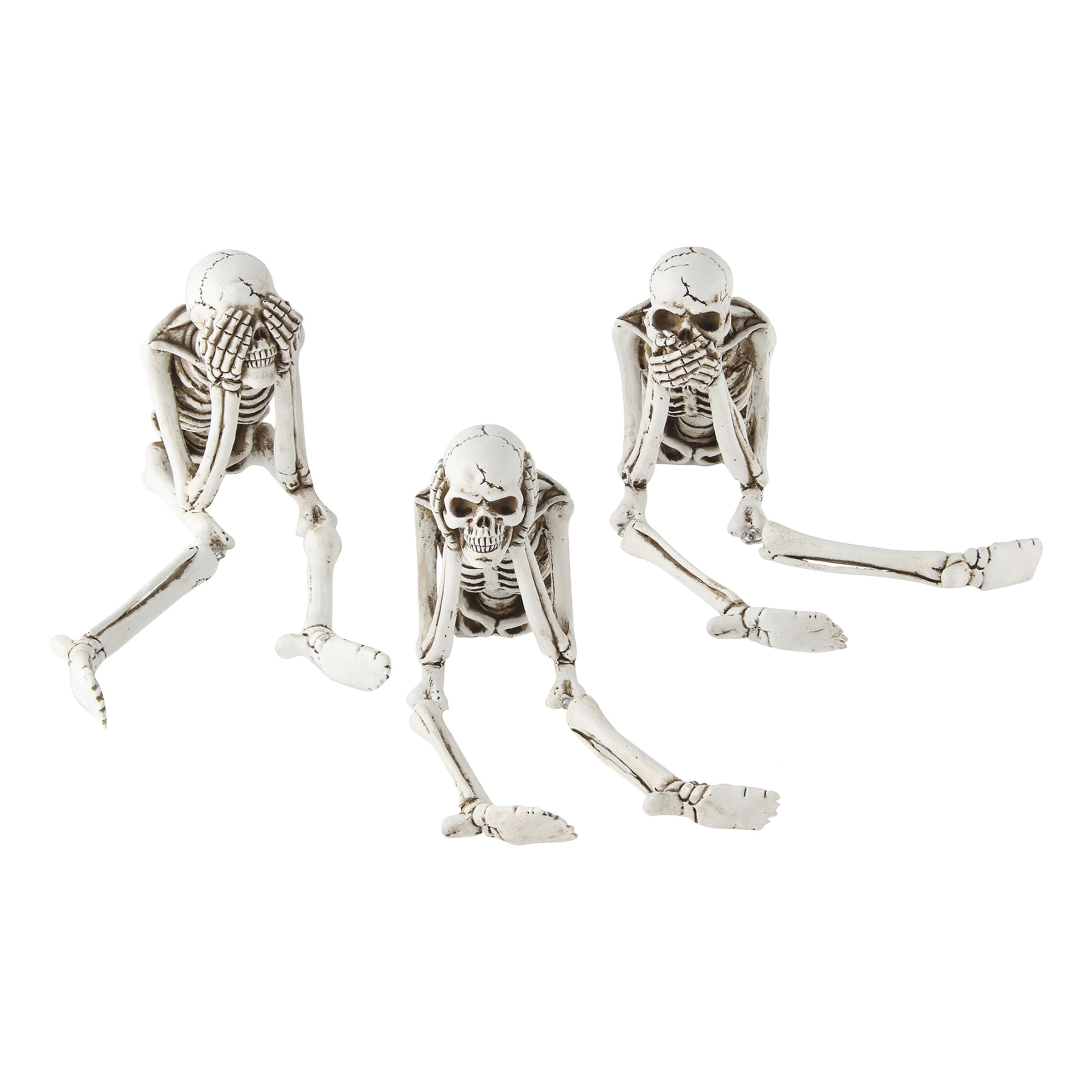 Läs mer om Skelett i Polyresin - 3-pack