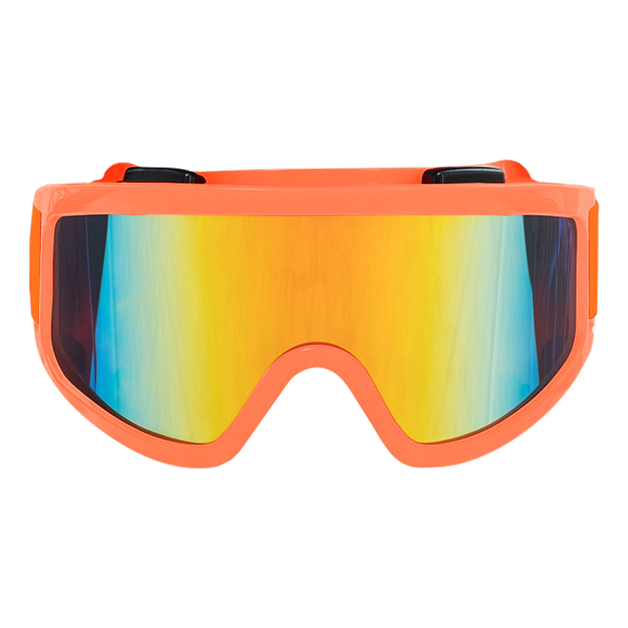 Skidglasögon Orange - One size | Hem - Maskerad - Tillbehör - Glasögon | Maskeradspecialisten