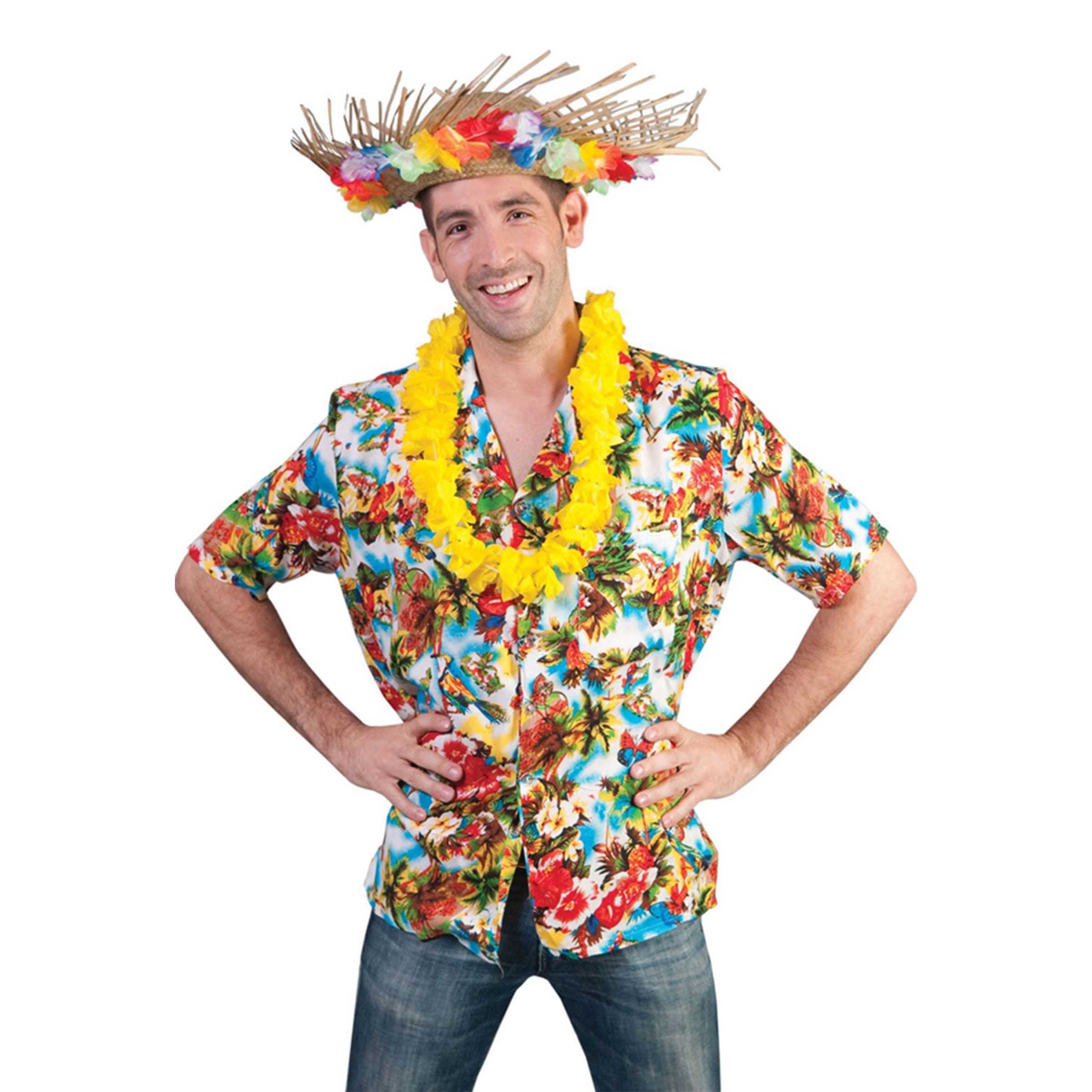 Skjorta Hawaii Paradise - Small | Hem//Maskerad//Maskeraddräkter//Herrdräkter | PartyOutlet