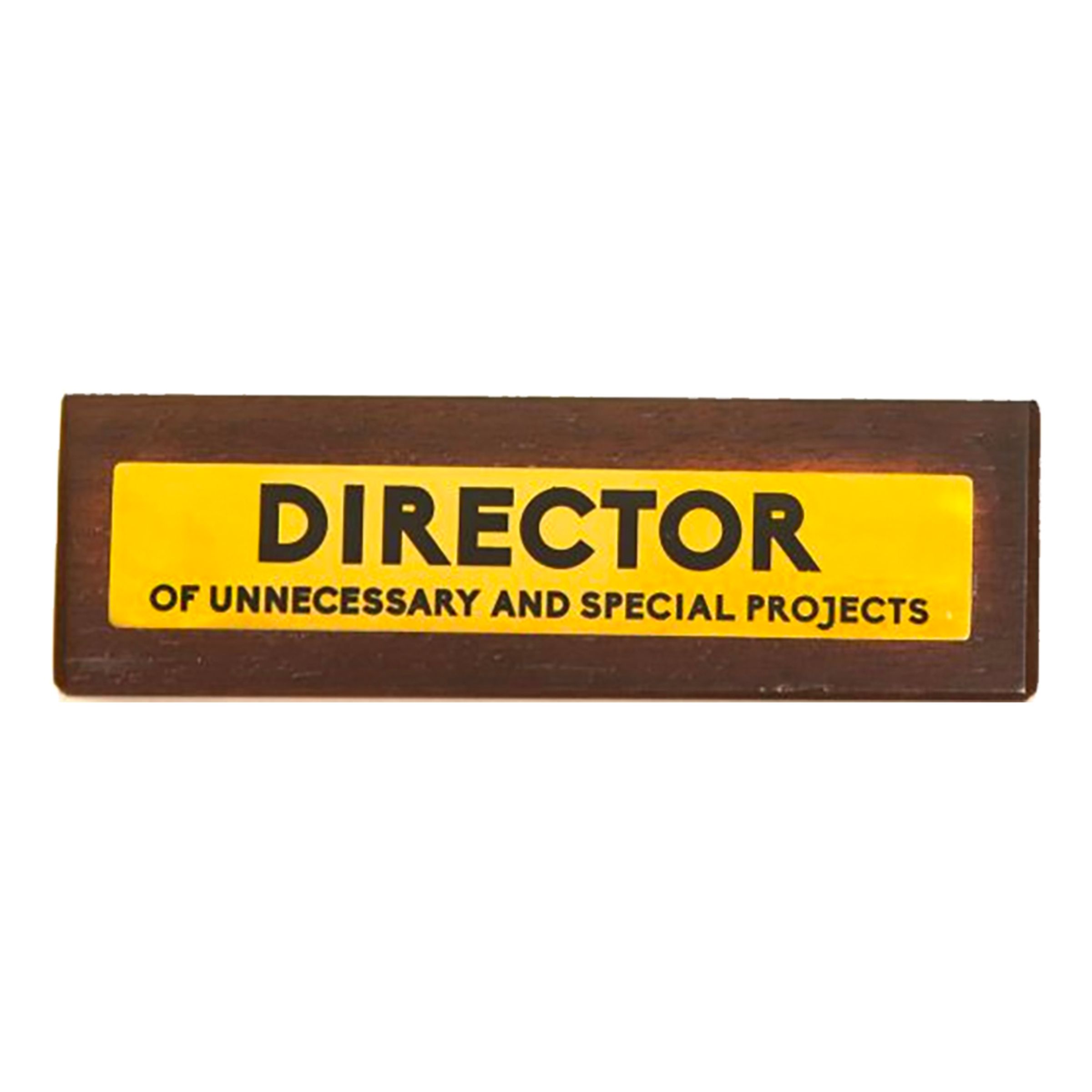 Skrivbordsskylt Director