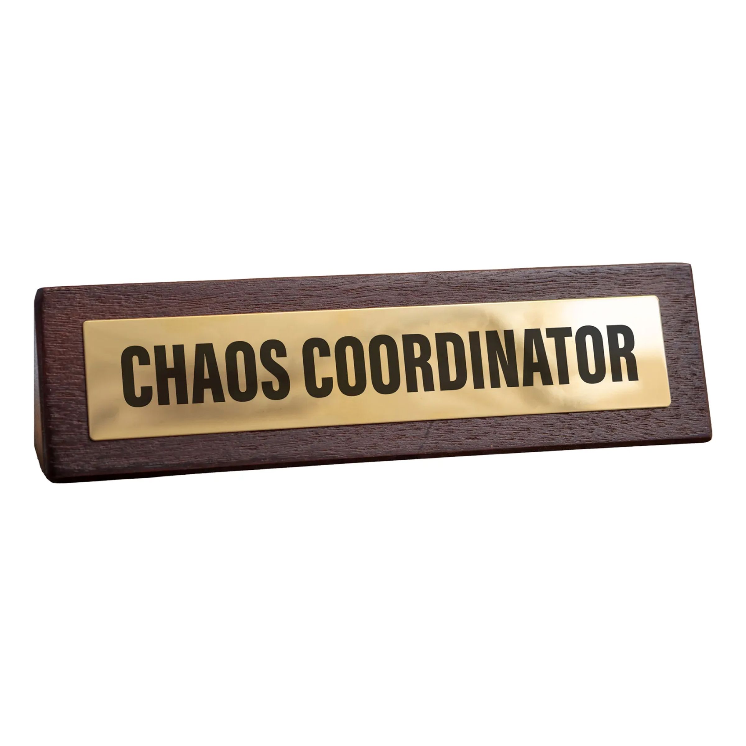 Skrivsbordsskylt Chaos Coordinator | Hem - Roliga Prylar - Hem & Hushåll - På Skrivbordet | Maskeradspecialisten