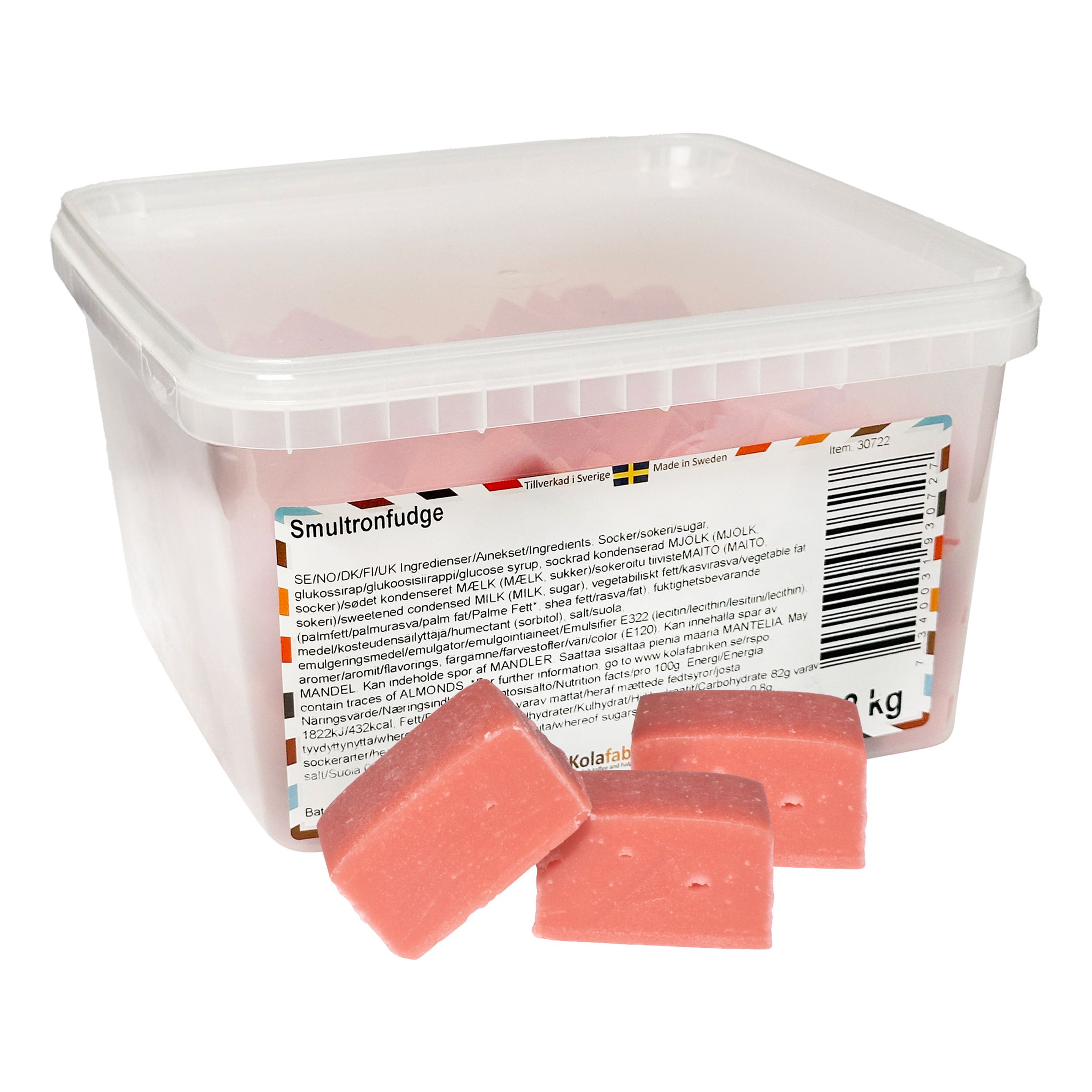 Smultronfudge Økonomipakke - 2 kg