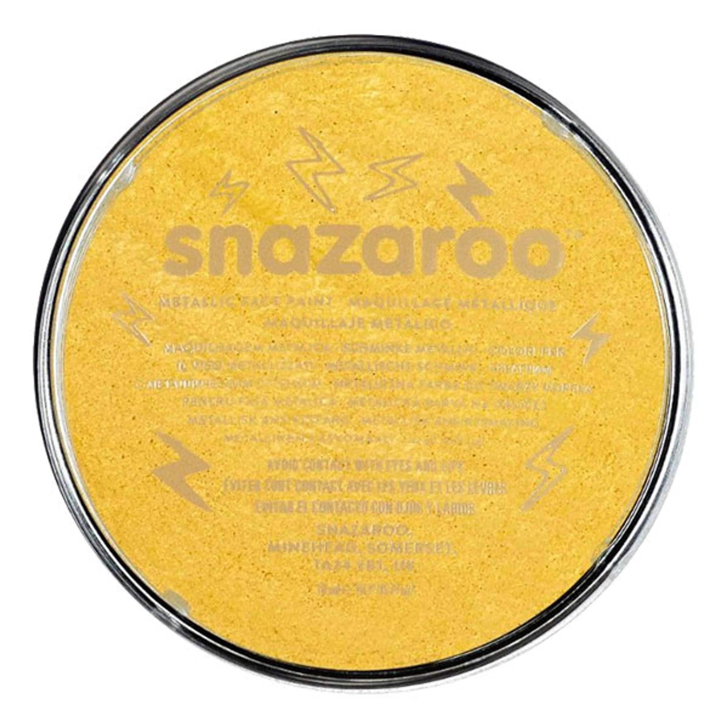 Läs mer om Snazaroo Ansikts- & Kroppsfärg Metallic - Guld