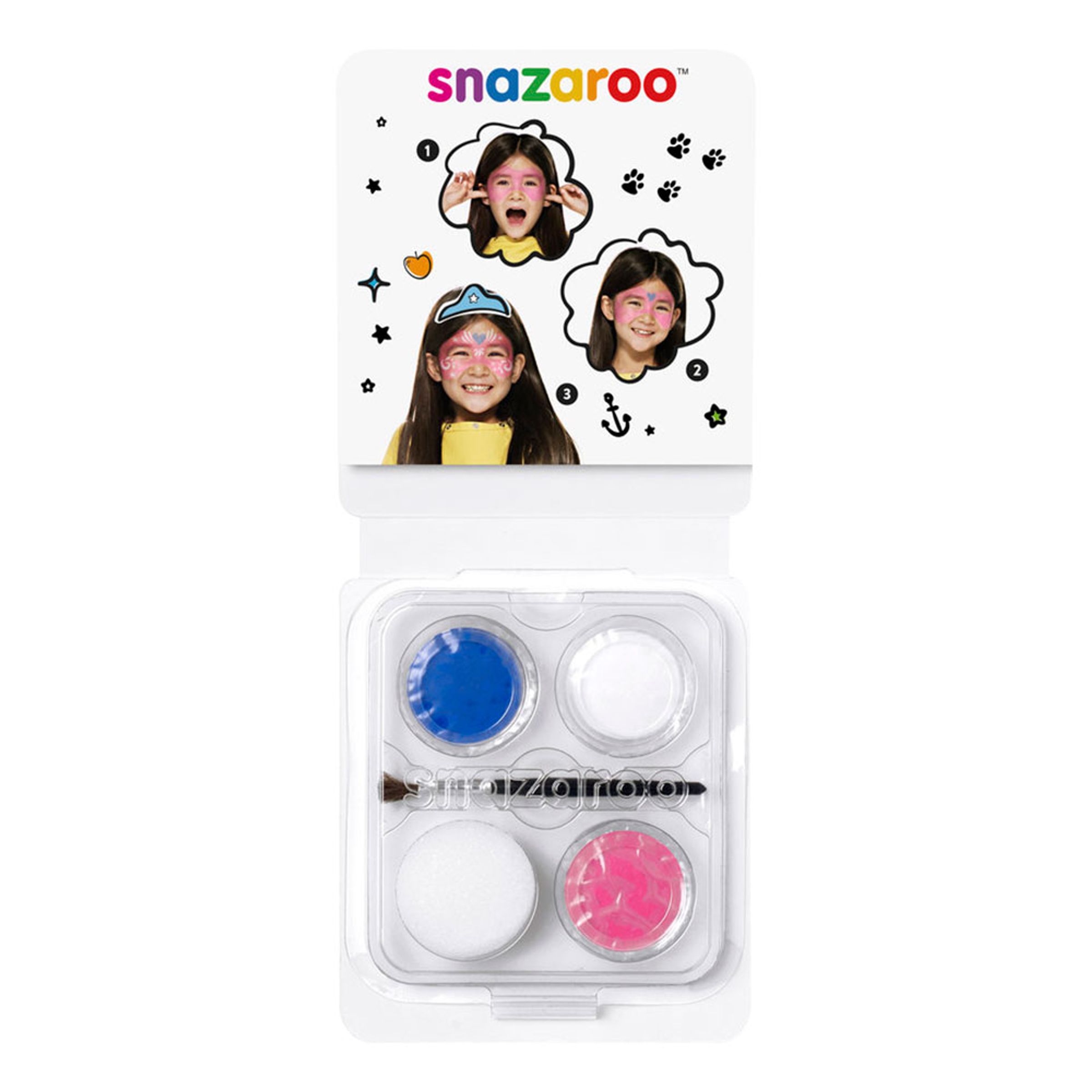 Läs mer om Snazaroo Ansiktsfärgset Mini Festive Mask
