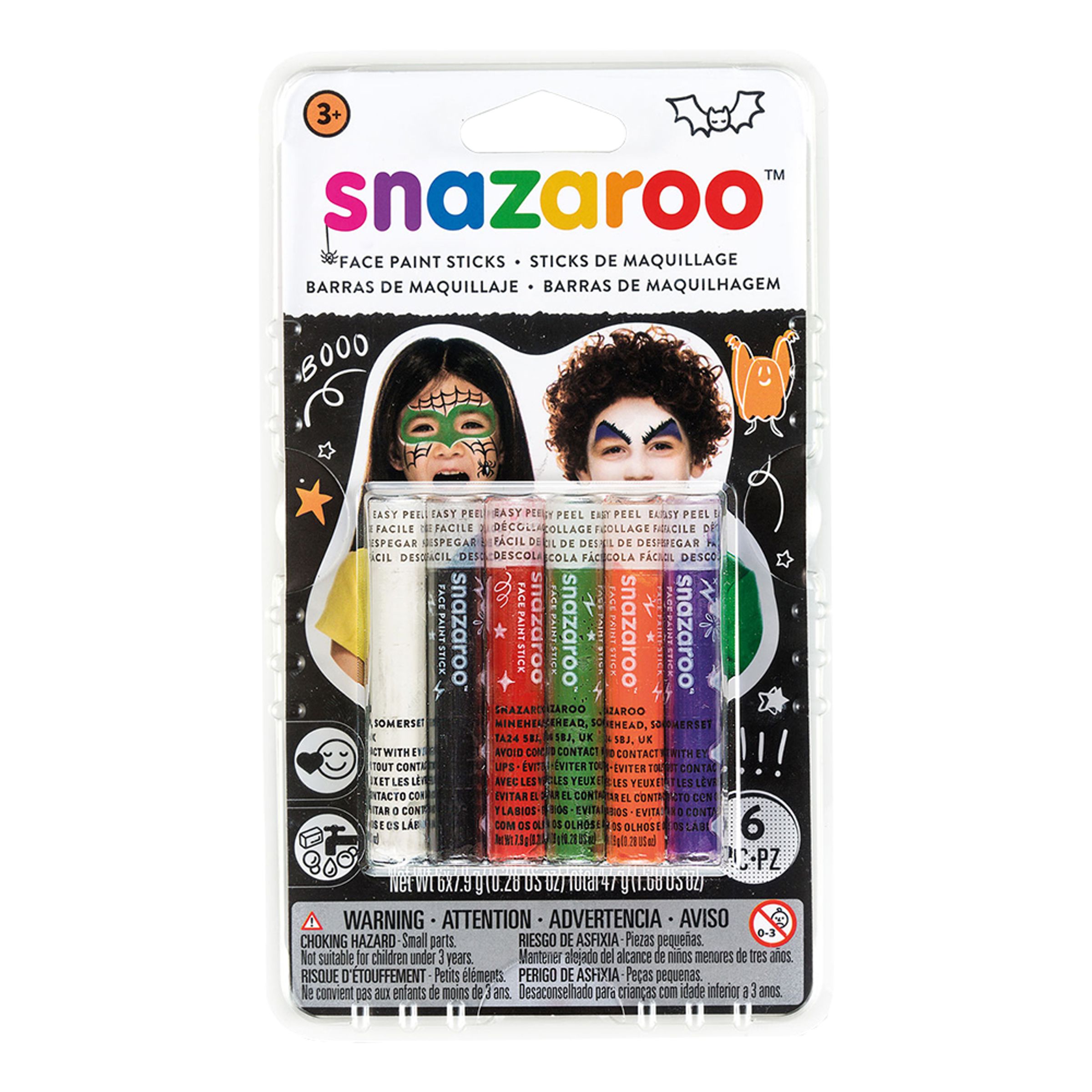 Snazaroo Ansiktskritor Halloween