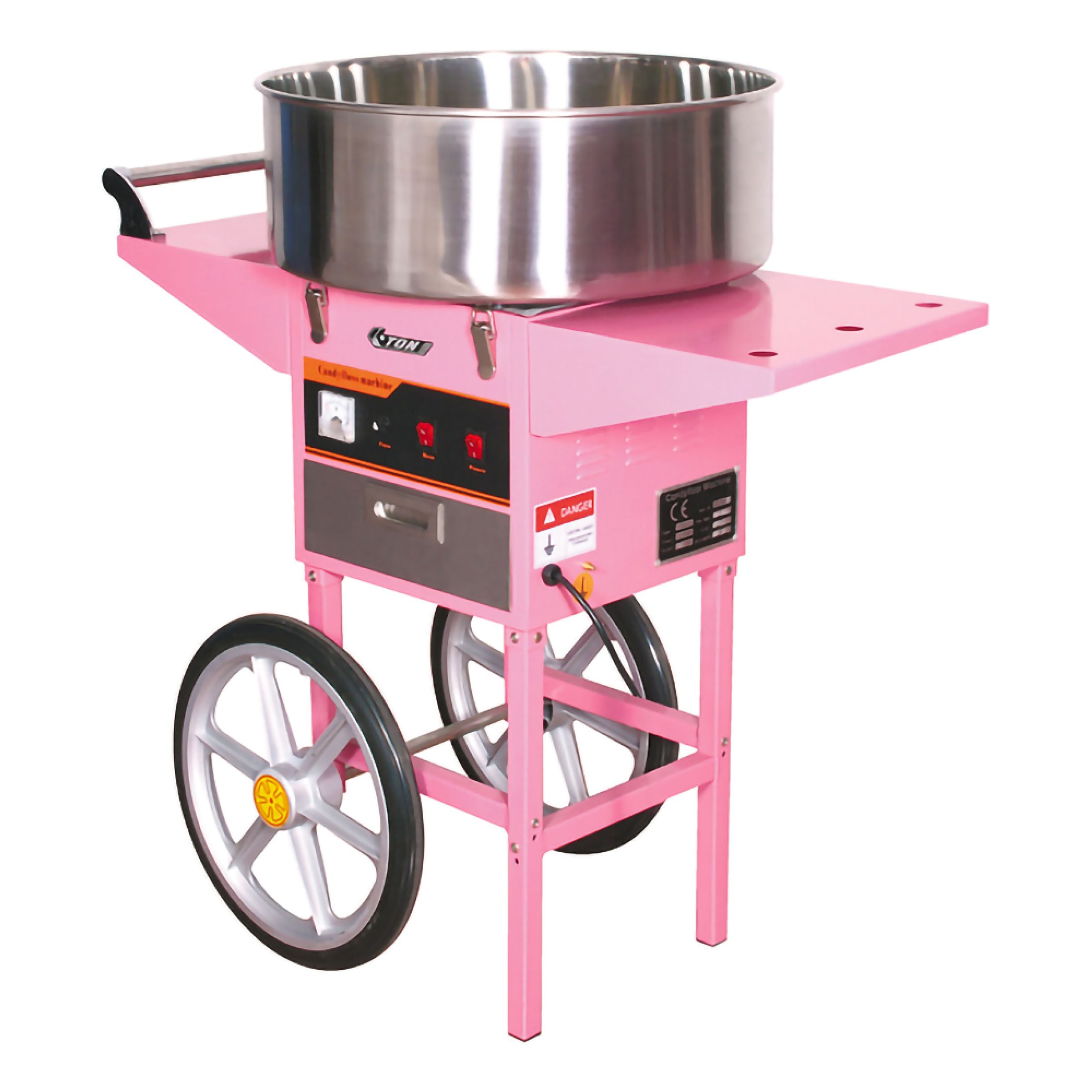 Sockervaddsmaskin med Vagn Rosa | Hem - Teman - Evenemang - Festival | Pryloteket