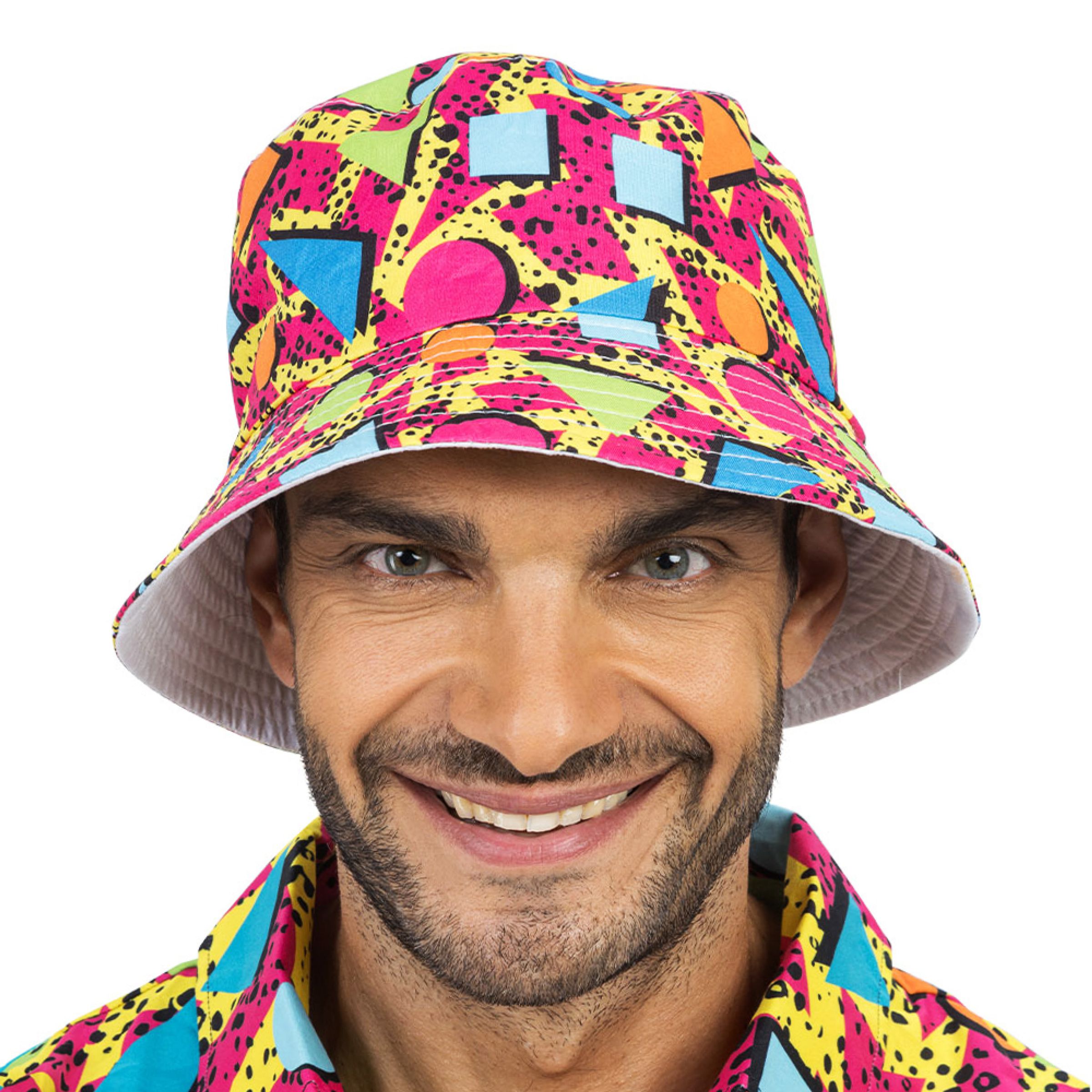 Solhatt 90s Retro - One size | Hem - Maskerad - Hattar - Vuxenhattar | Maskeradspecialisten