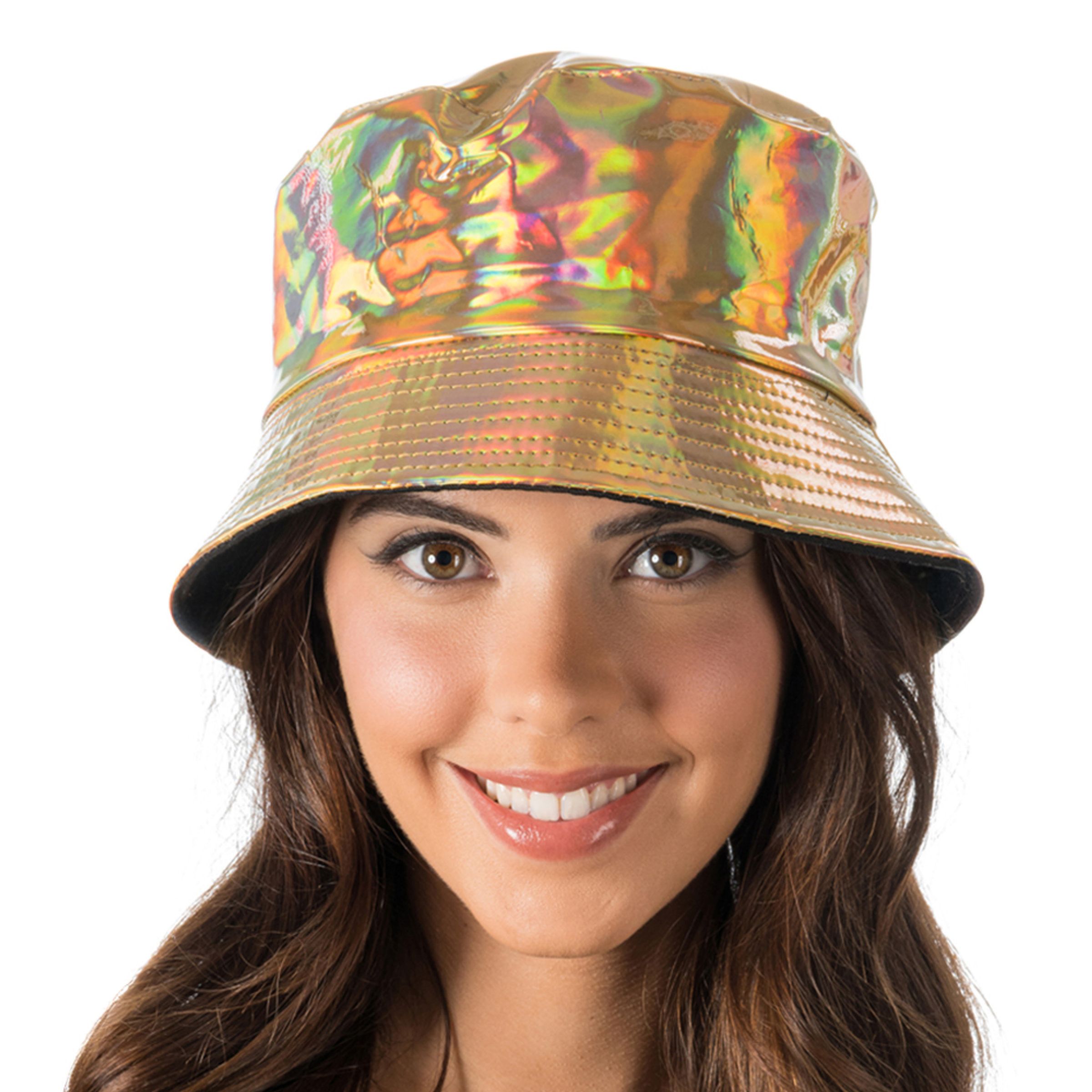 Solhatt Skimrande Guld - One size