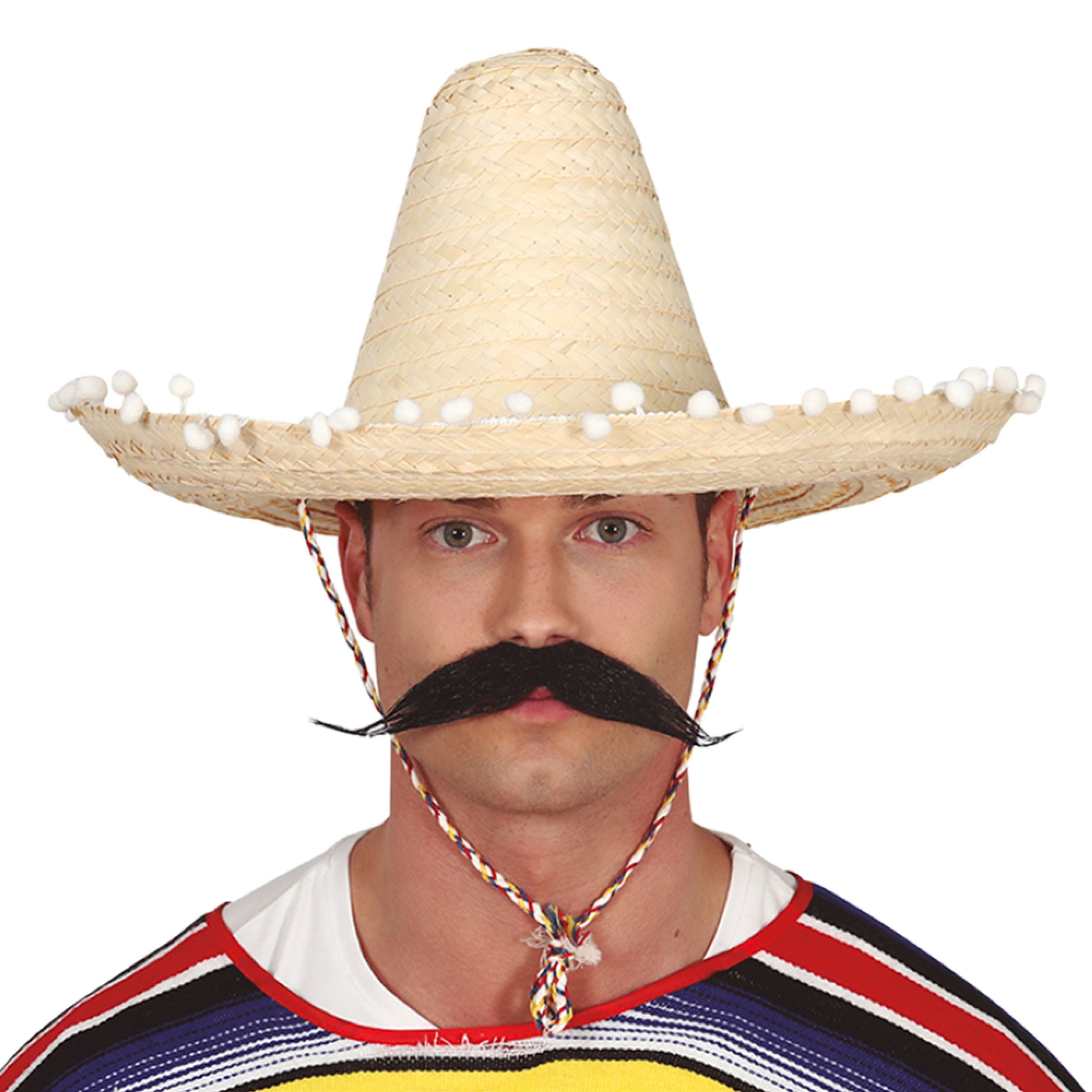 Sombrero Natur - One size | Hem - Maskerad - Hattar - Vuxenhattar | Maskeradspecialisten