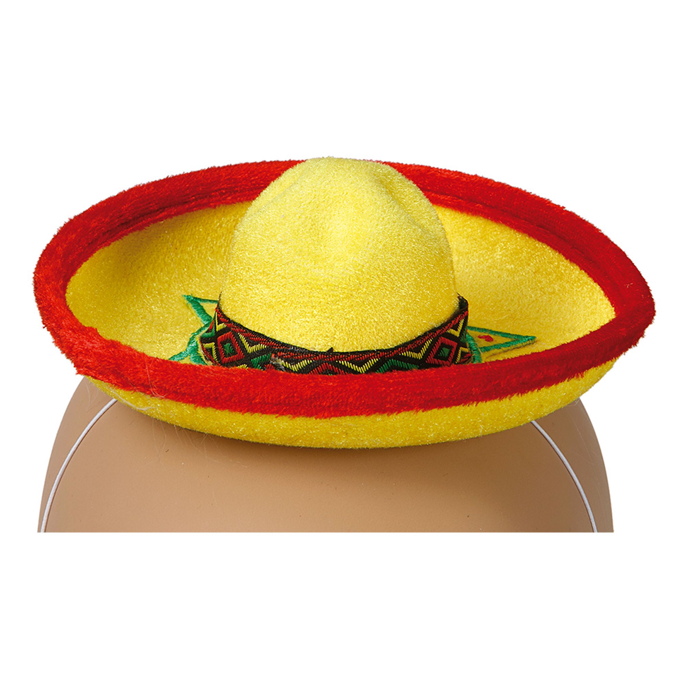 Läs mer om Sombrerohatt Mini - One size