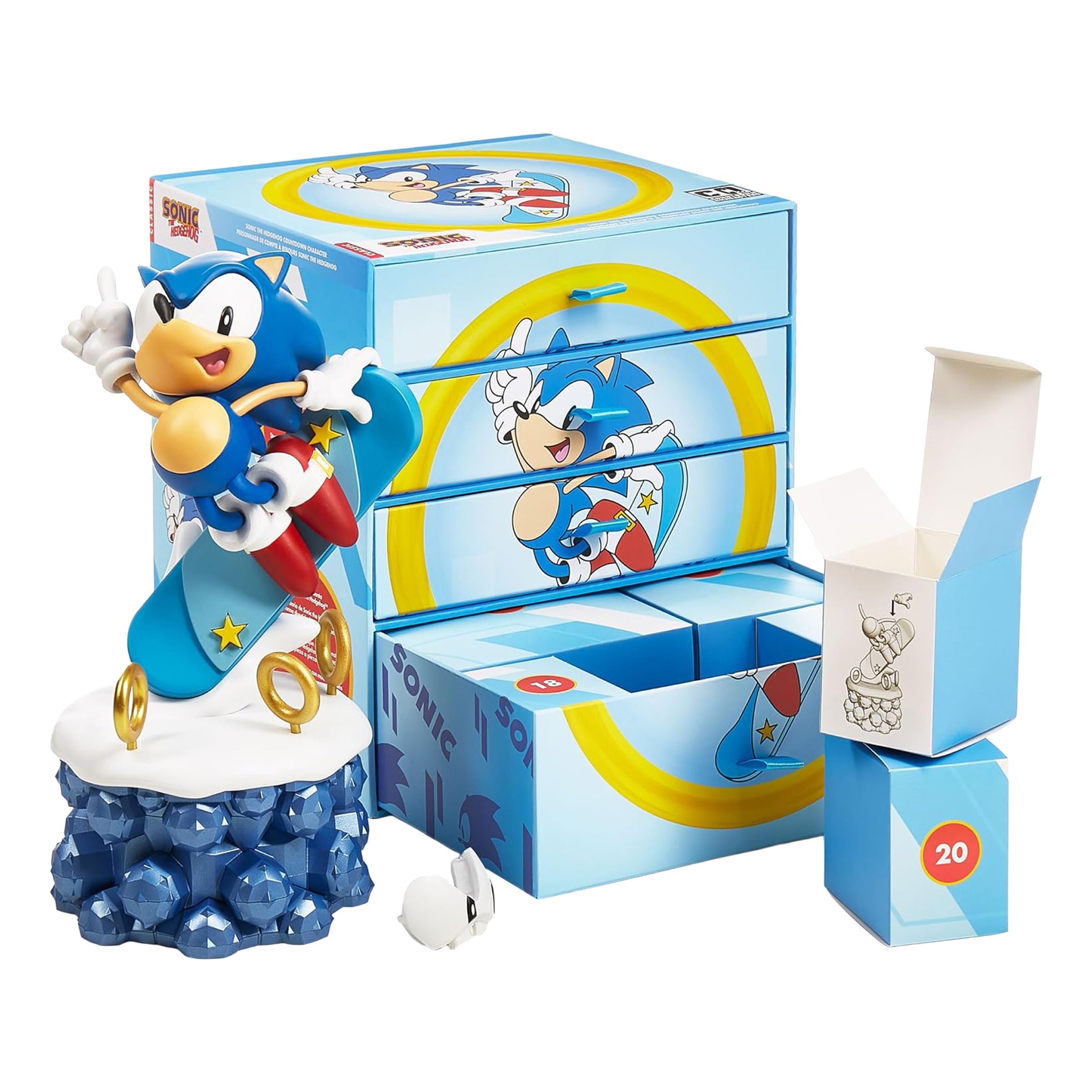 Countdown Characters Countdown Character Sonic - Samlesæt