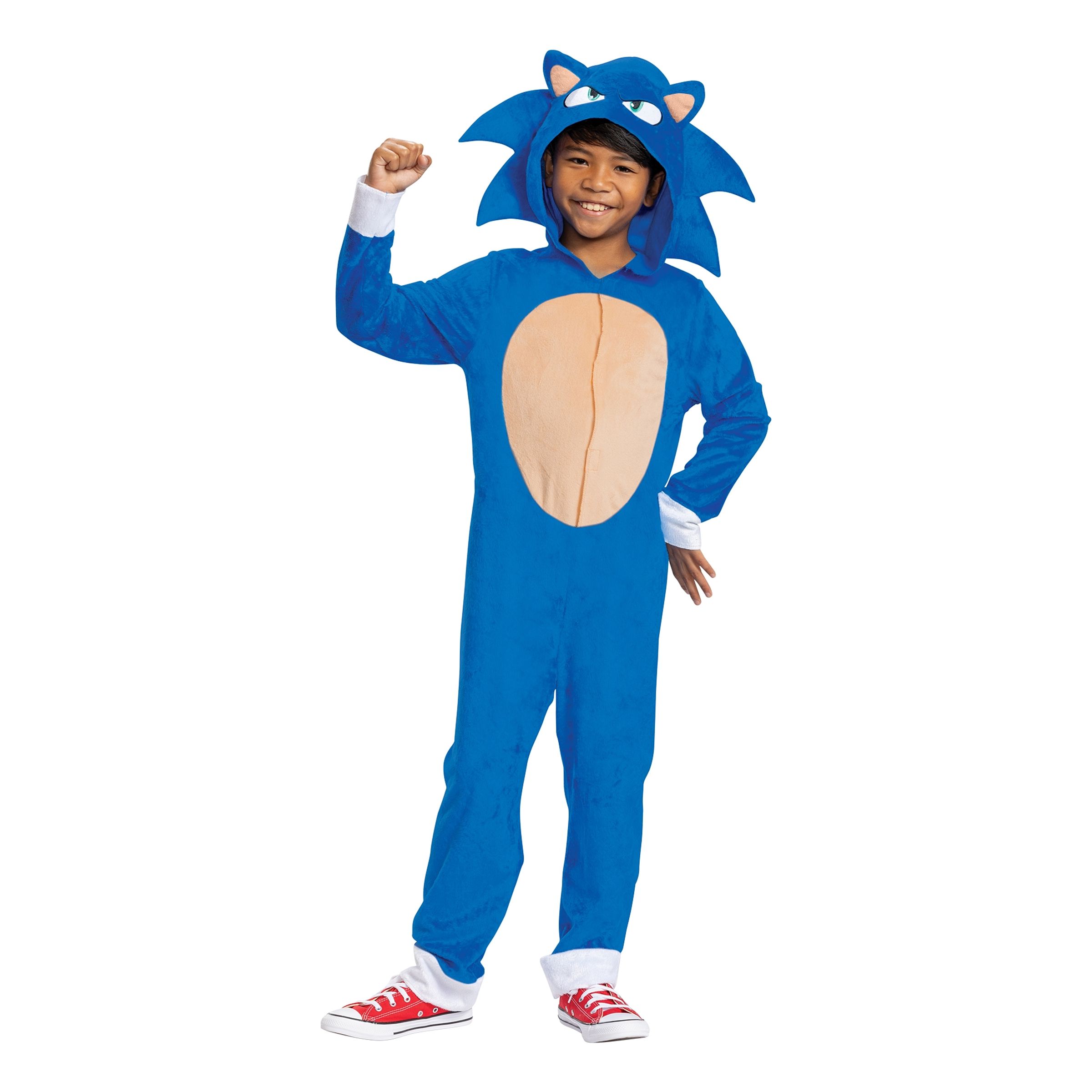 Sonic the Hedgehog Barn Maskeraddräkt - Medium