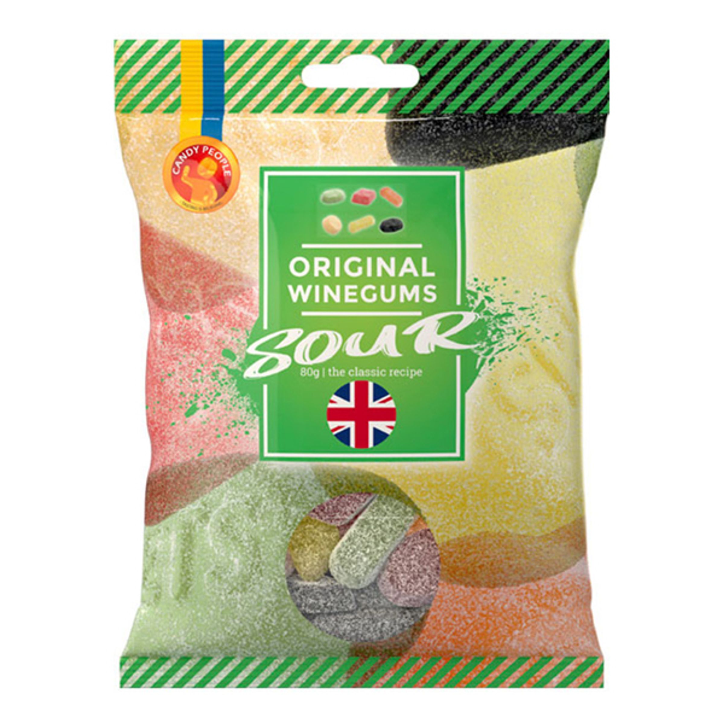 Sour Original Winegums Godispåse - 80 gram