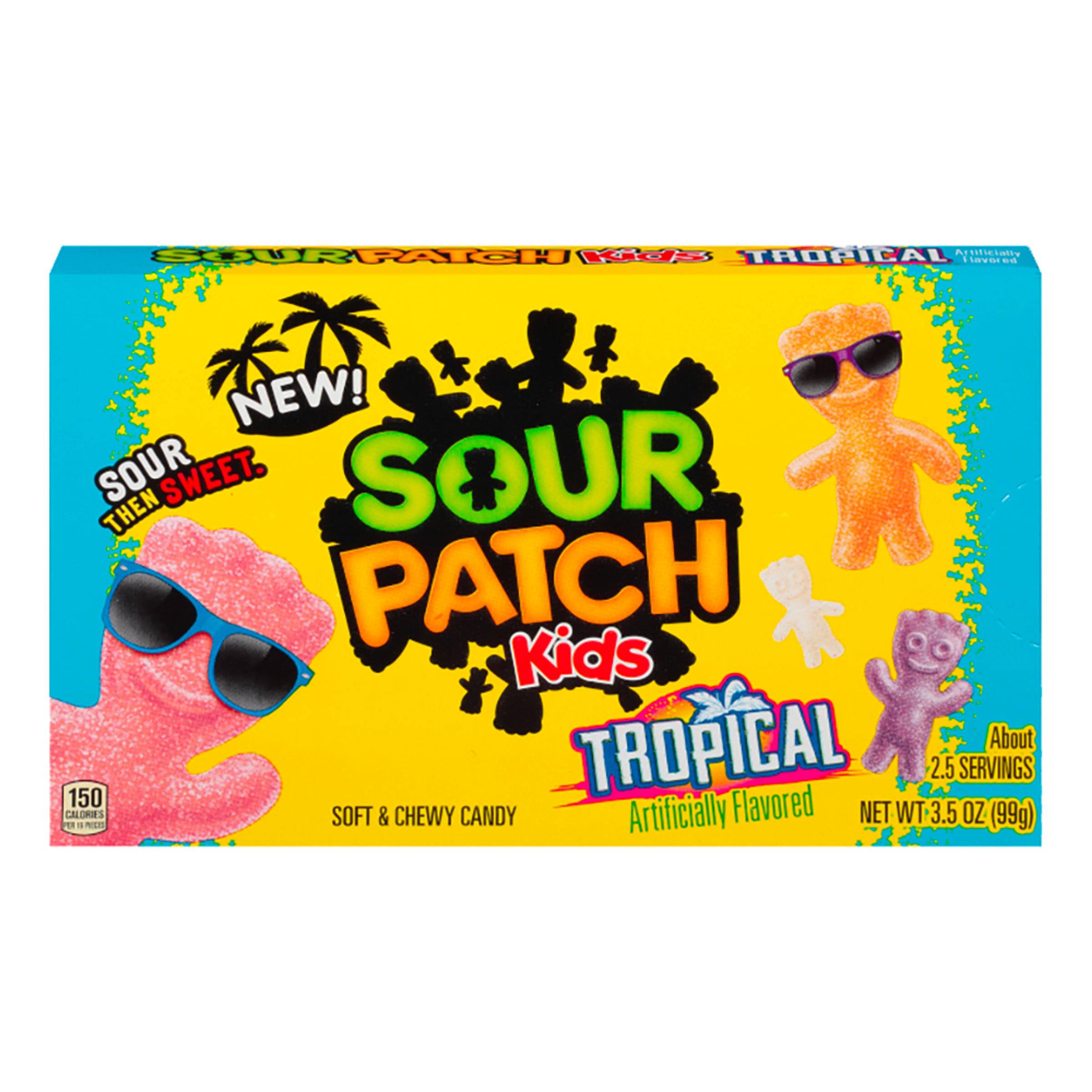 Läs mer om Sour Patch Kids Tropical - 99 gram