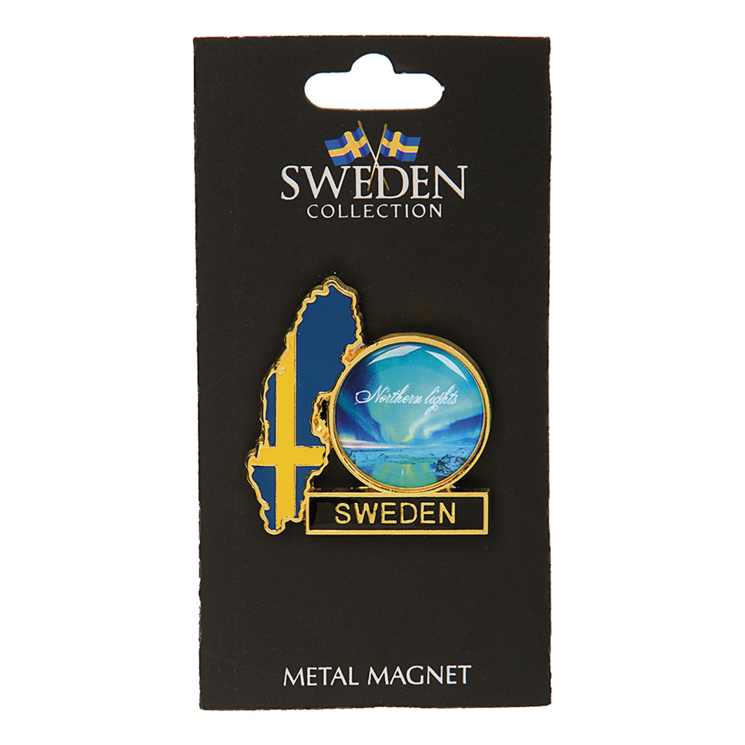 Souvenir Magnet Sweden Northern Lights