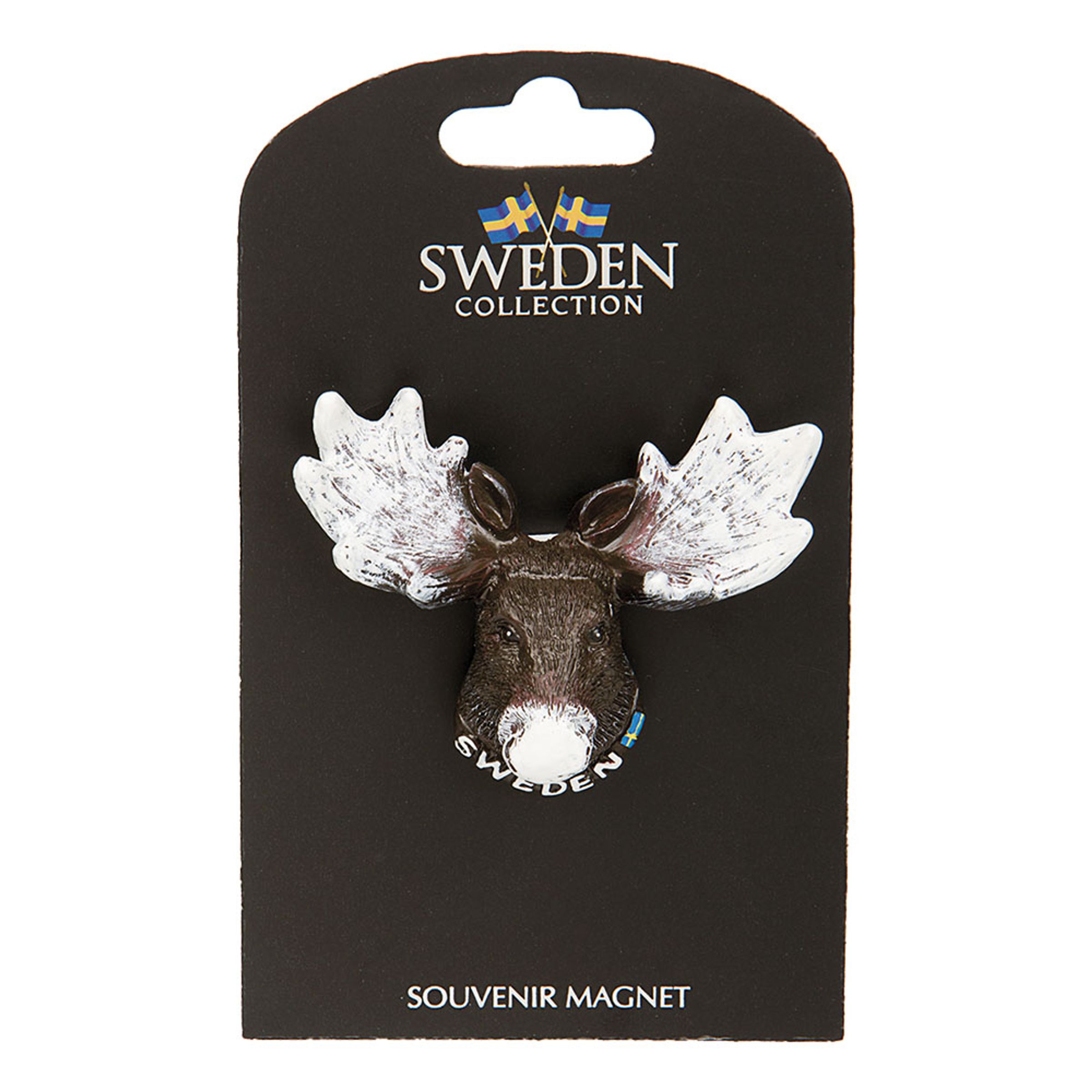 Läs mer om Souvenir Magnet Sweden Älghuvud